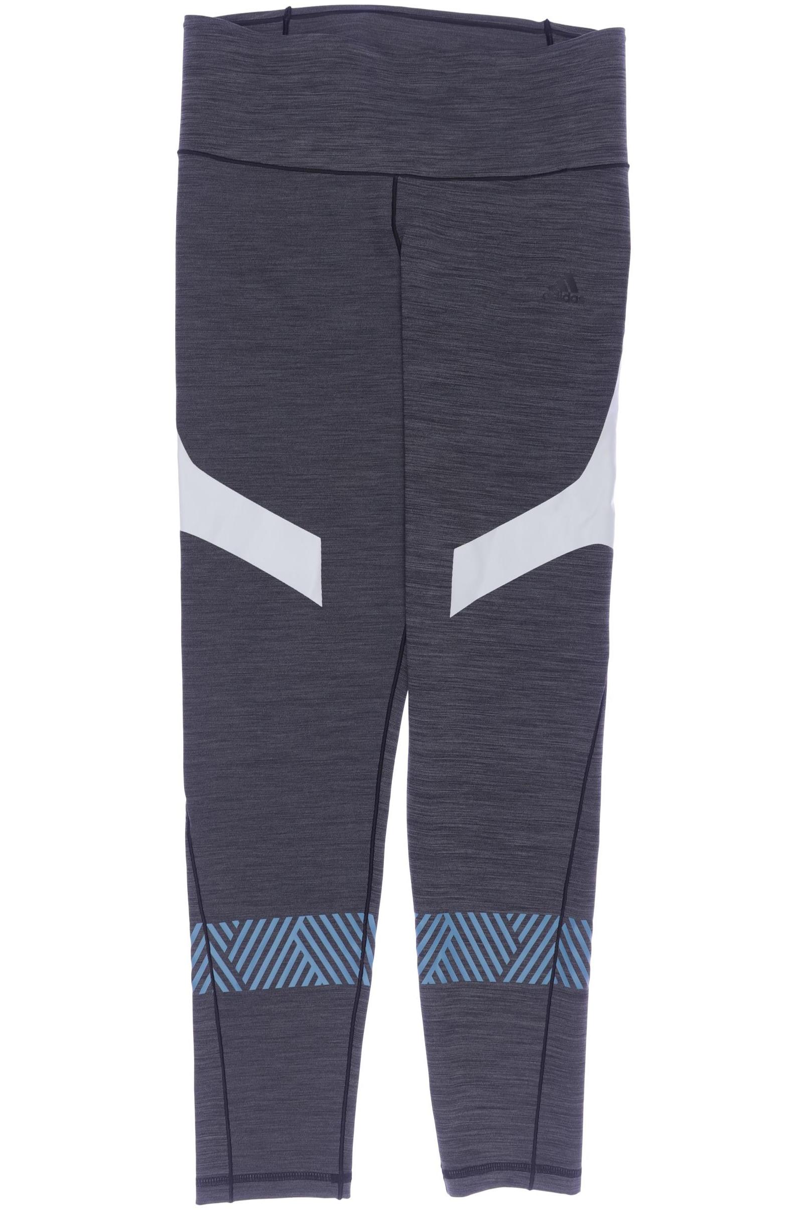 

adidas Damen Stoffhose, grau, Gr. 0