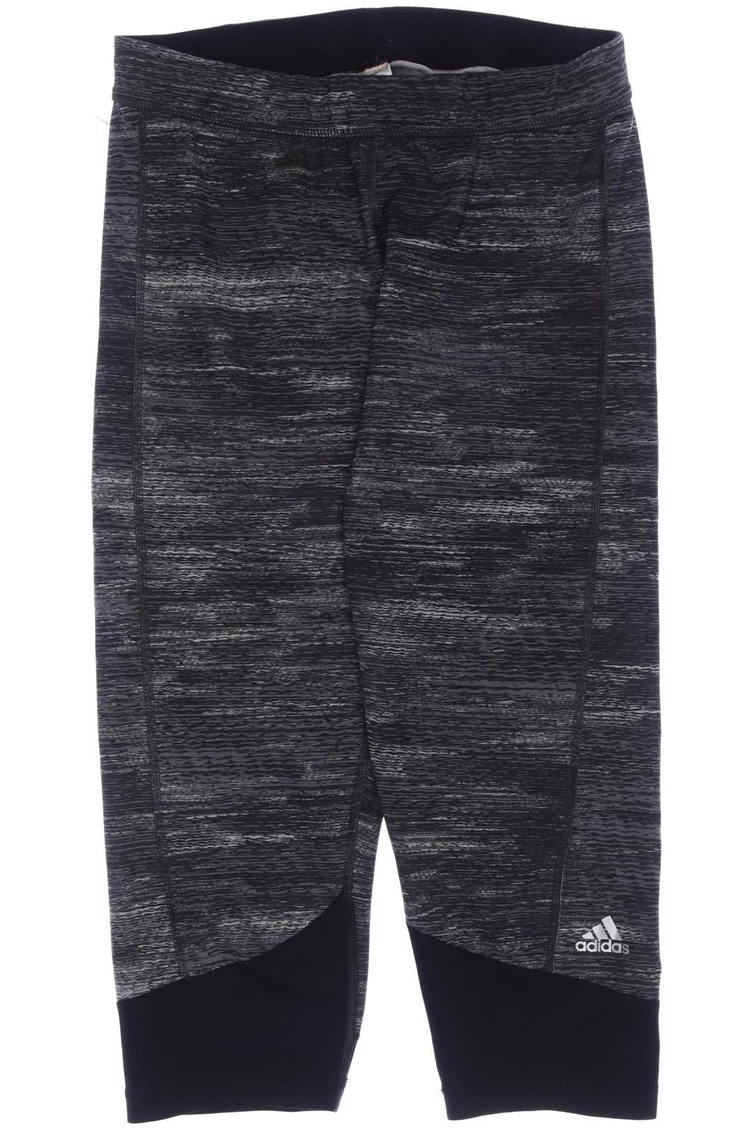 

adidas Damen Stoffhose, grau, Gr. 26