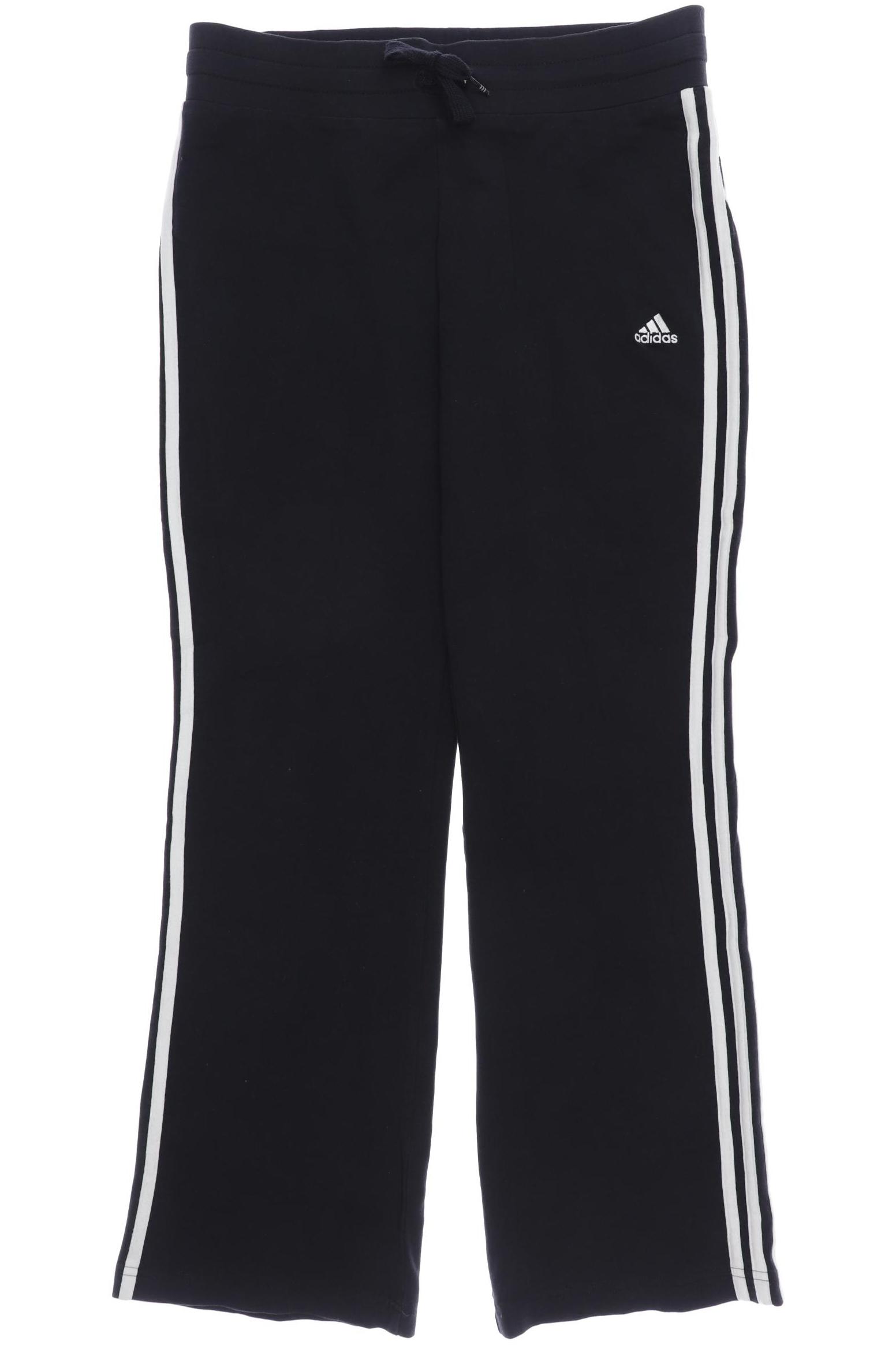 

adidas Damen Stoffhose, schwarz, Gr. 40