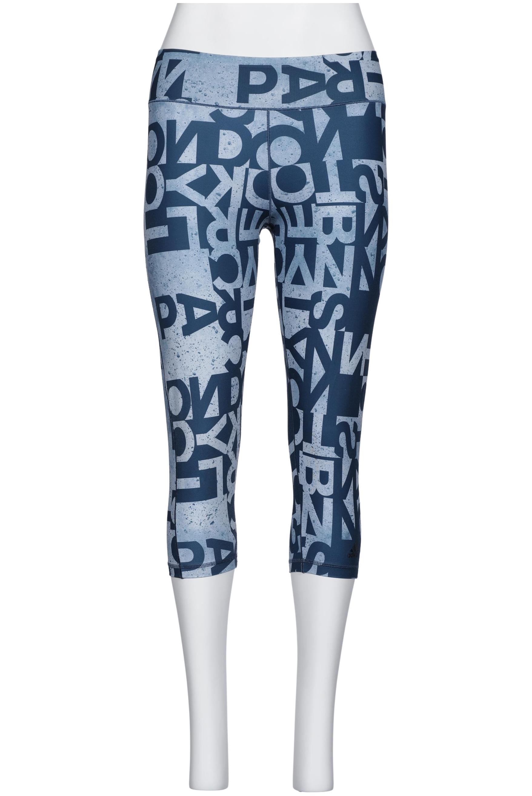 

adidas Damen Stoffhose, blau, Gr. 0