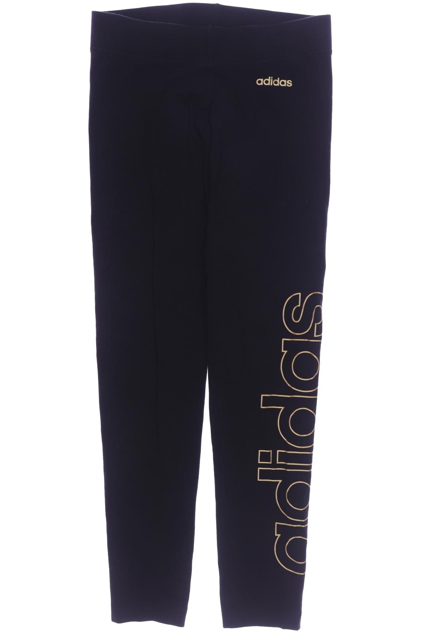 

adidas Damen Stoffhose, schwarz, Gr. 0