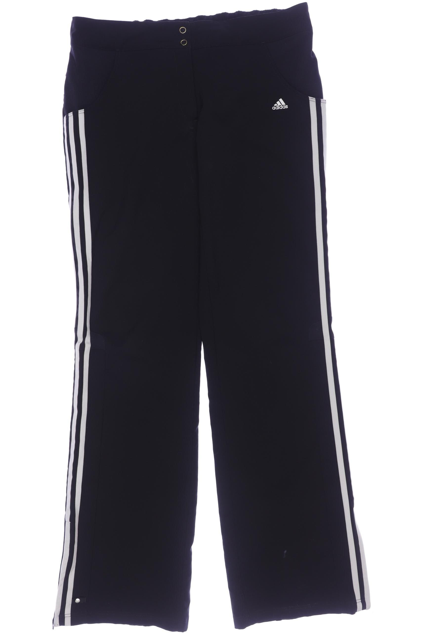 

adidas Damen Stoffhose, schwarz, Gr. 38