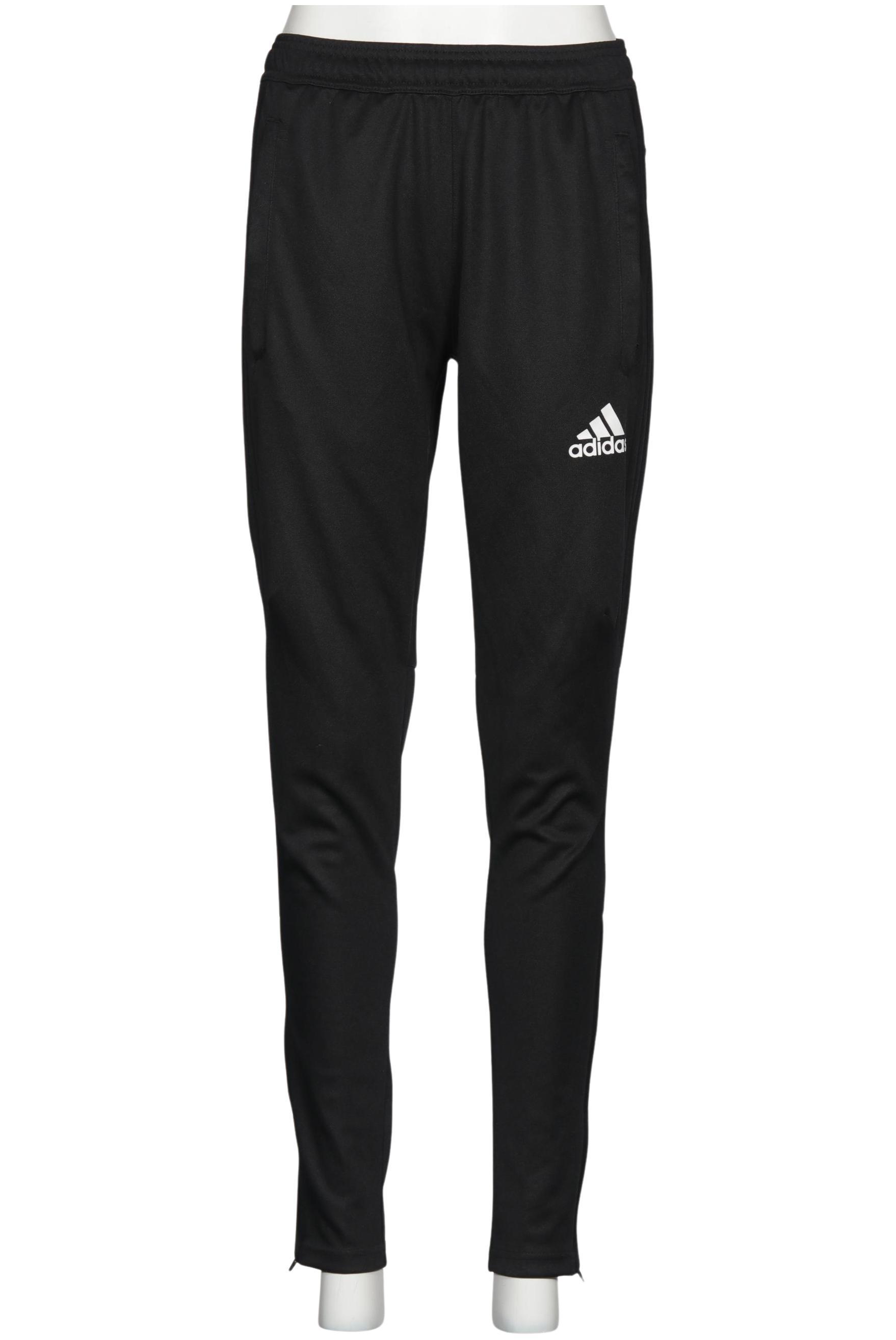 

adidas Damen Stoffhose, schwarz, Gr. 0