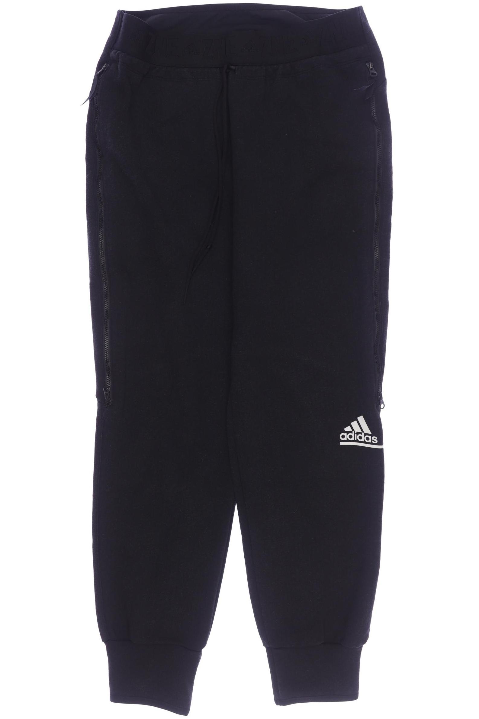 

adidas Damen Stoffhose, schwarz, Gr. 0