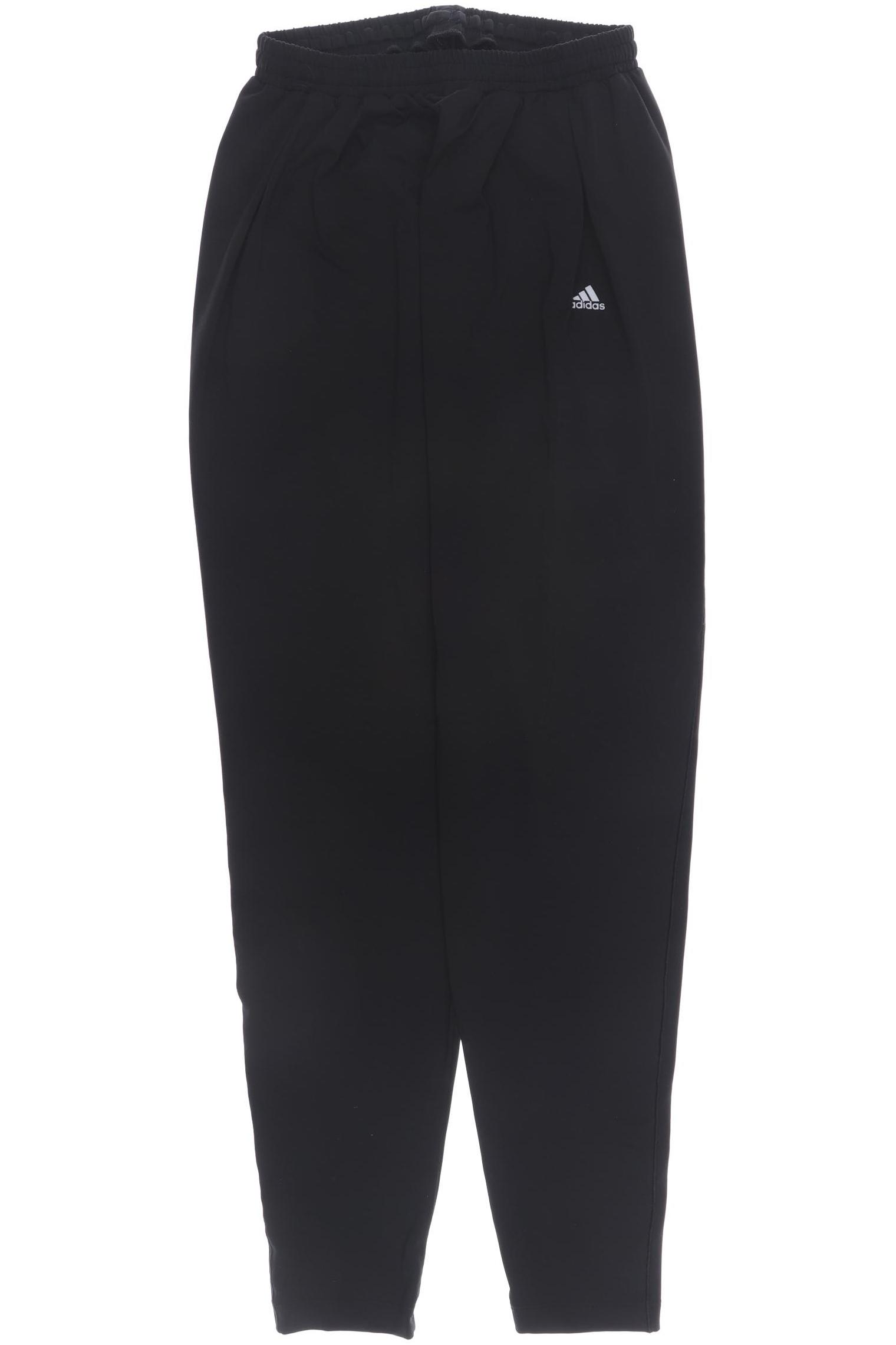 

adidas Damen Stoffhose, schwarz, Gr. 0