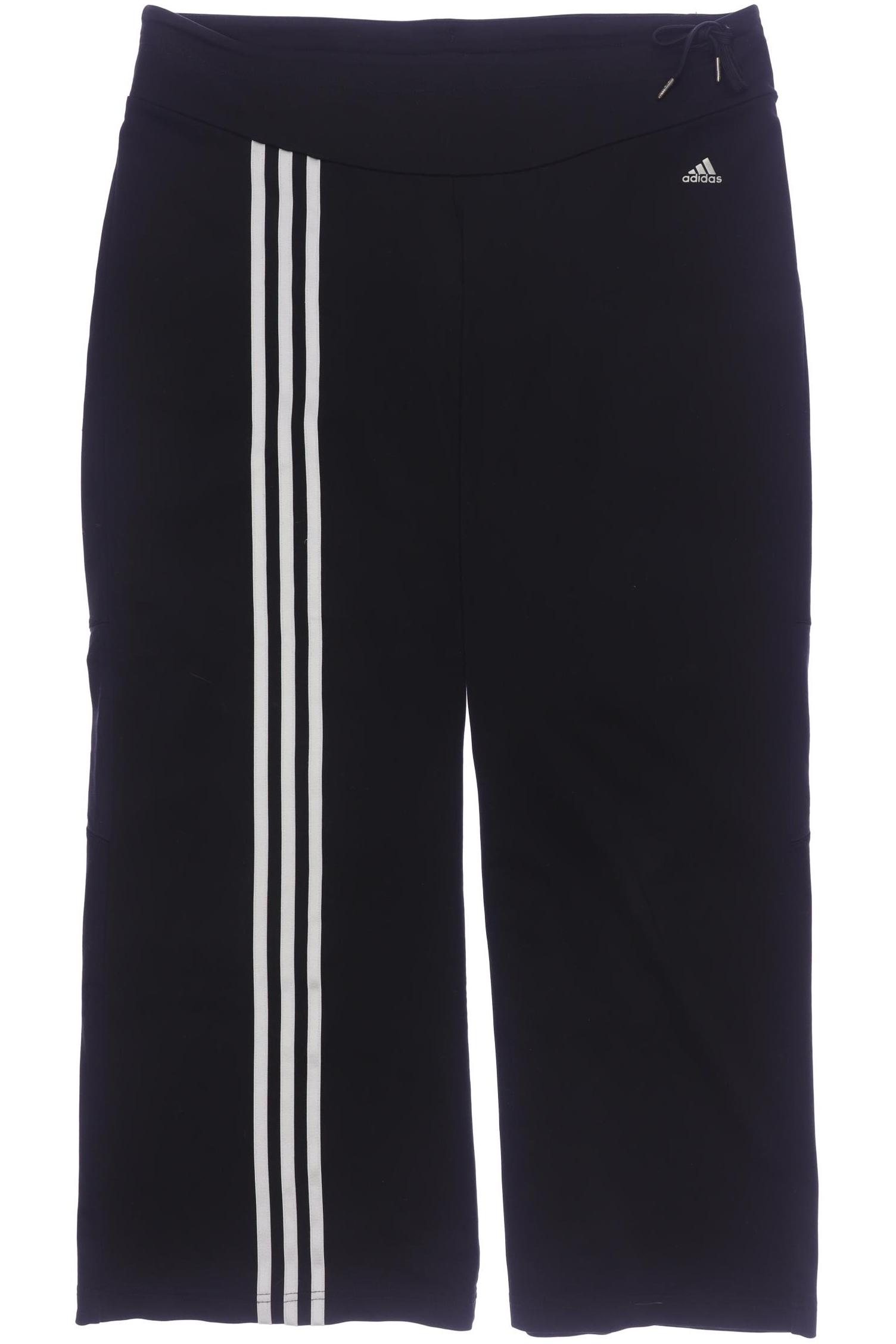 

adidas Damen Stoffhose, schwarz, Gr. 44