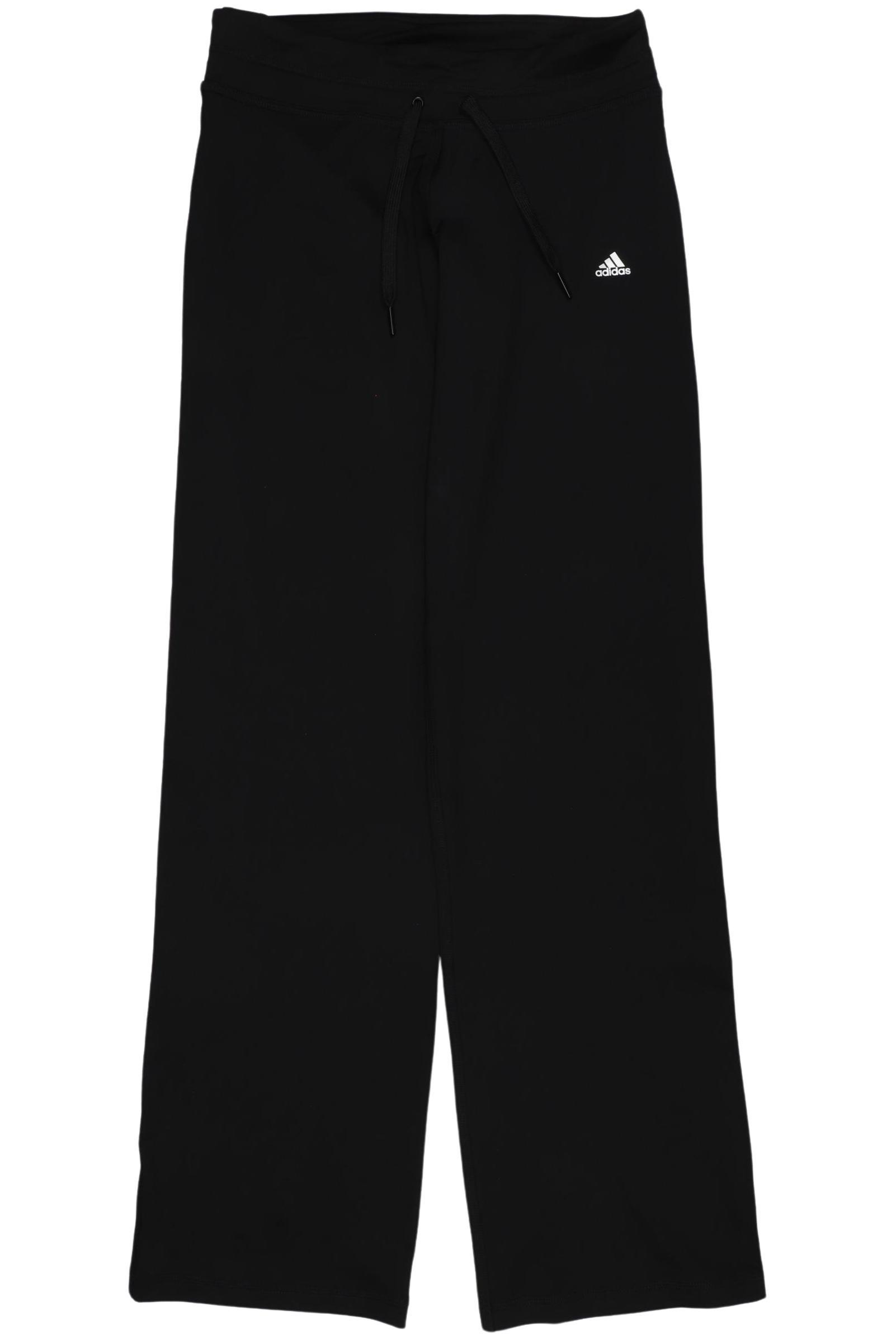 

adidas Damen Stoffhose, schwarz, Gr. 0