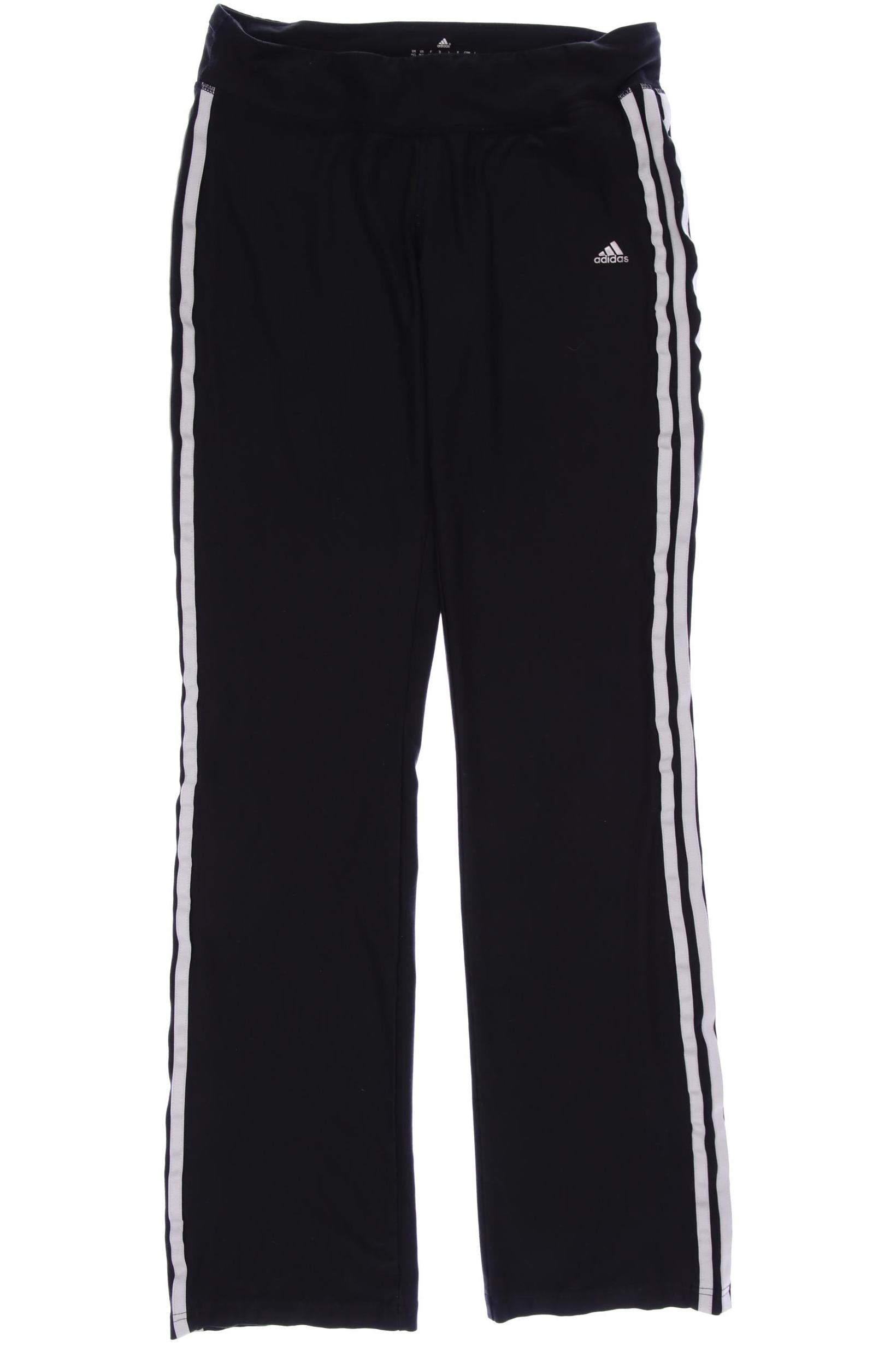 

adidas Damen Stoffhose, schwarz, Gr. 38