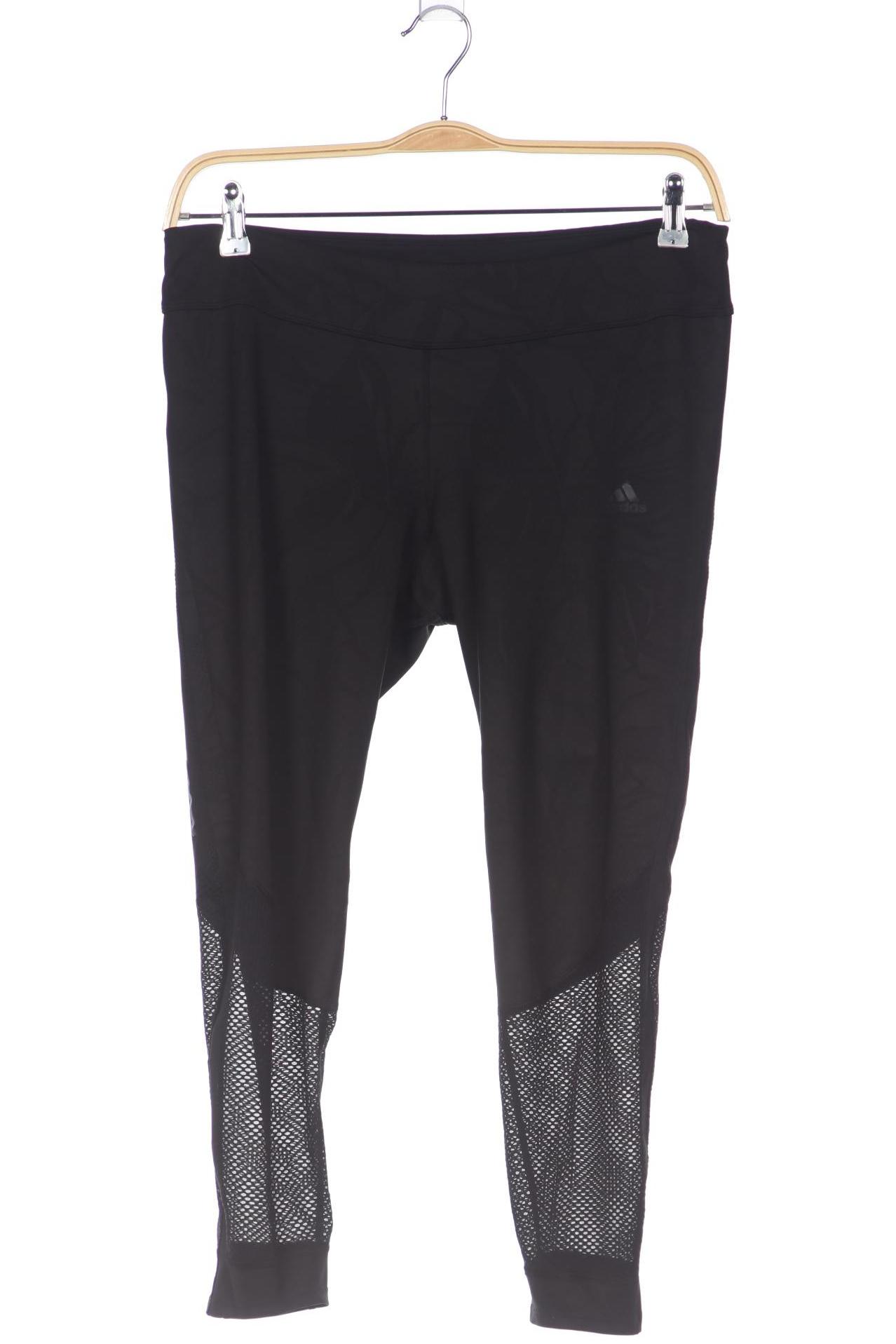 

adidas Damen Stoffhose, schwarz, Gr. 0