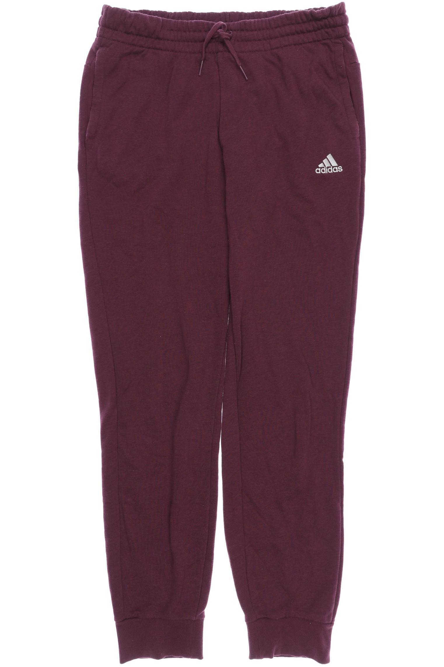 

adidas Damen Stoffhose, bordeaux, Gr. 0