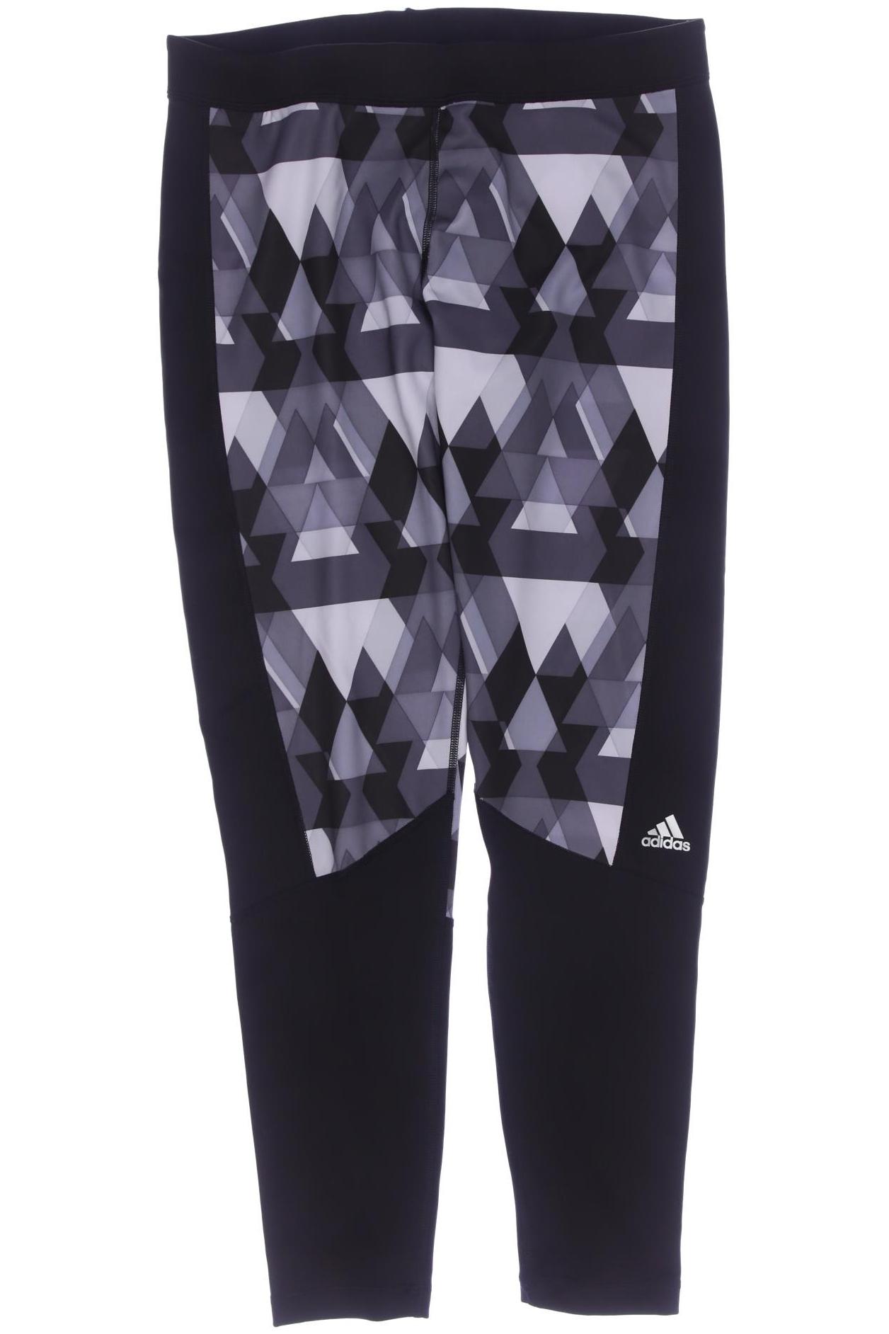 

adidas Damen Stoffhose, schwarz, Gr. 42