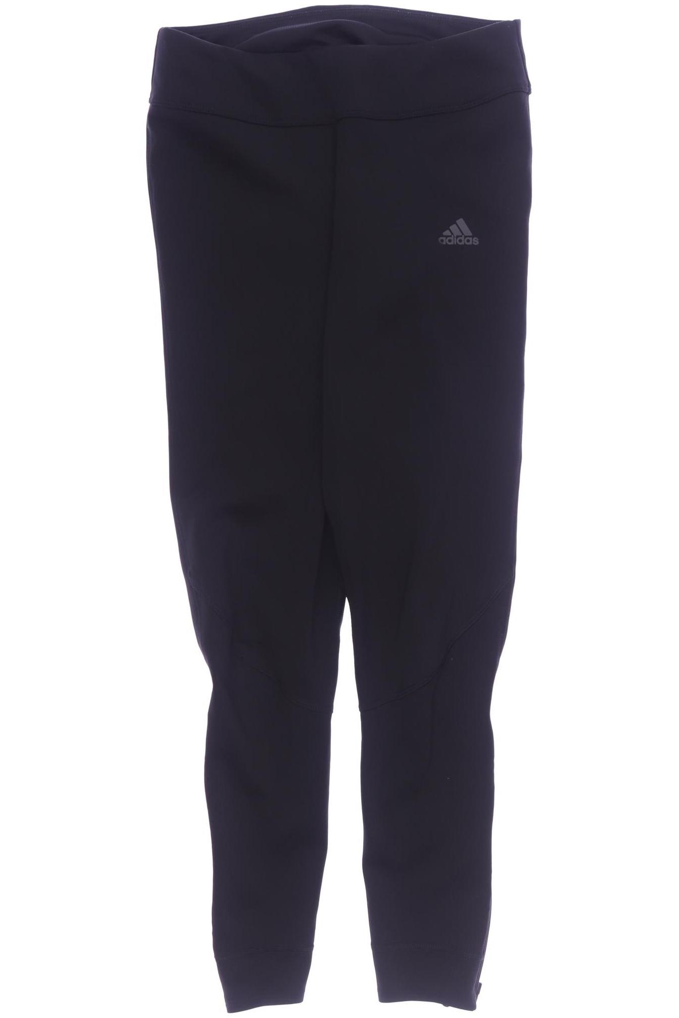 

adidas Damen Stoffhose, schwarz, Gr. 0