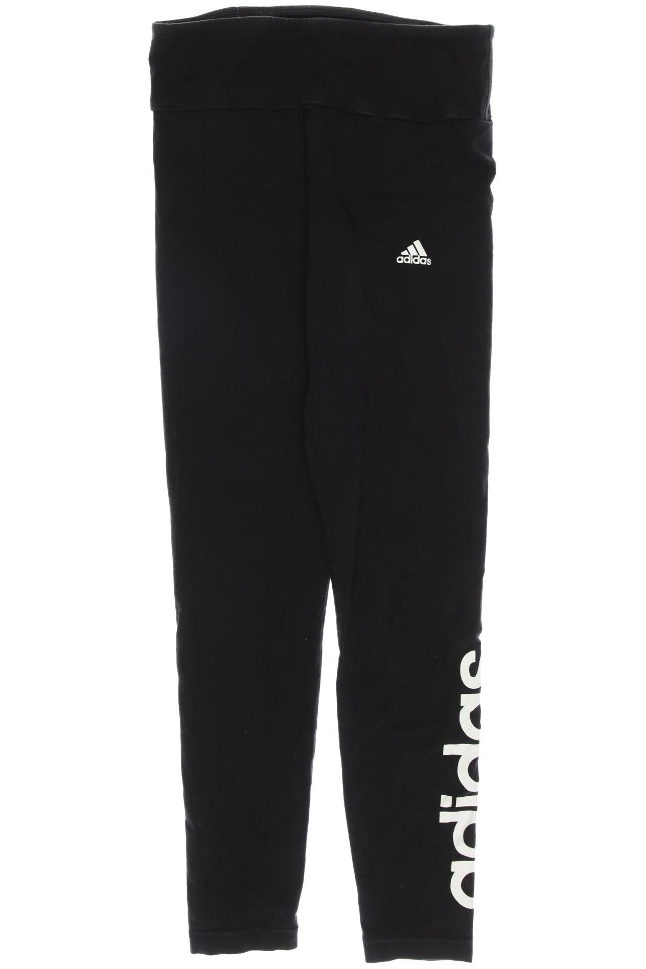 

adidas Damen Stoffhose, schwarz, Gr. 0