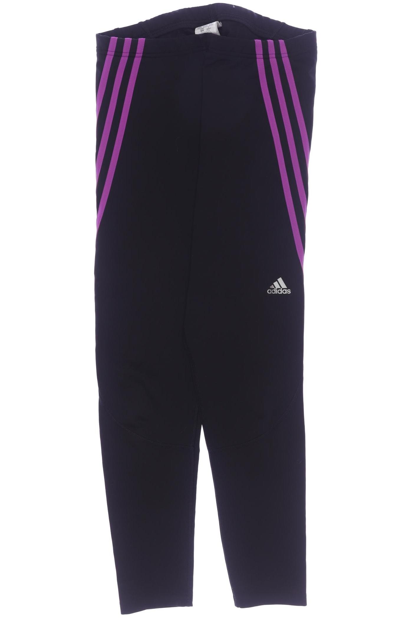 

adidas Damen Stoffhose, schwarz, Gr. 0