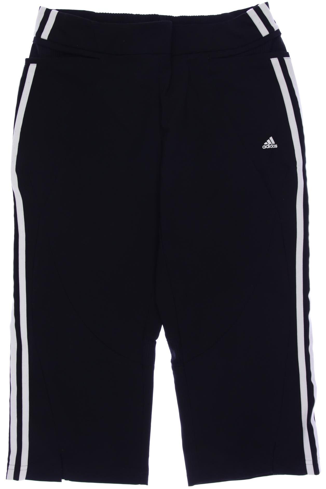 

adidas Damen Stoffhose, schwarz, Gr. 38