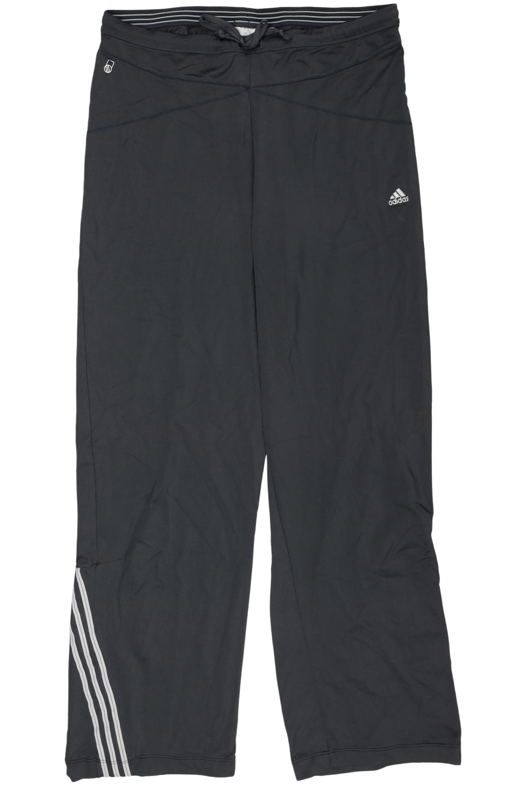 

adidas Damen Stoffhose, grau, Gr. 38