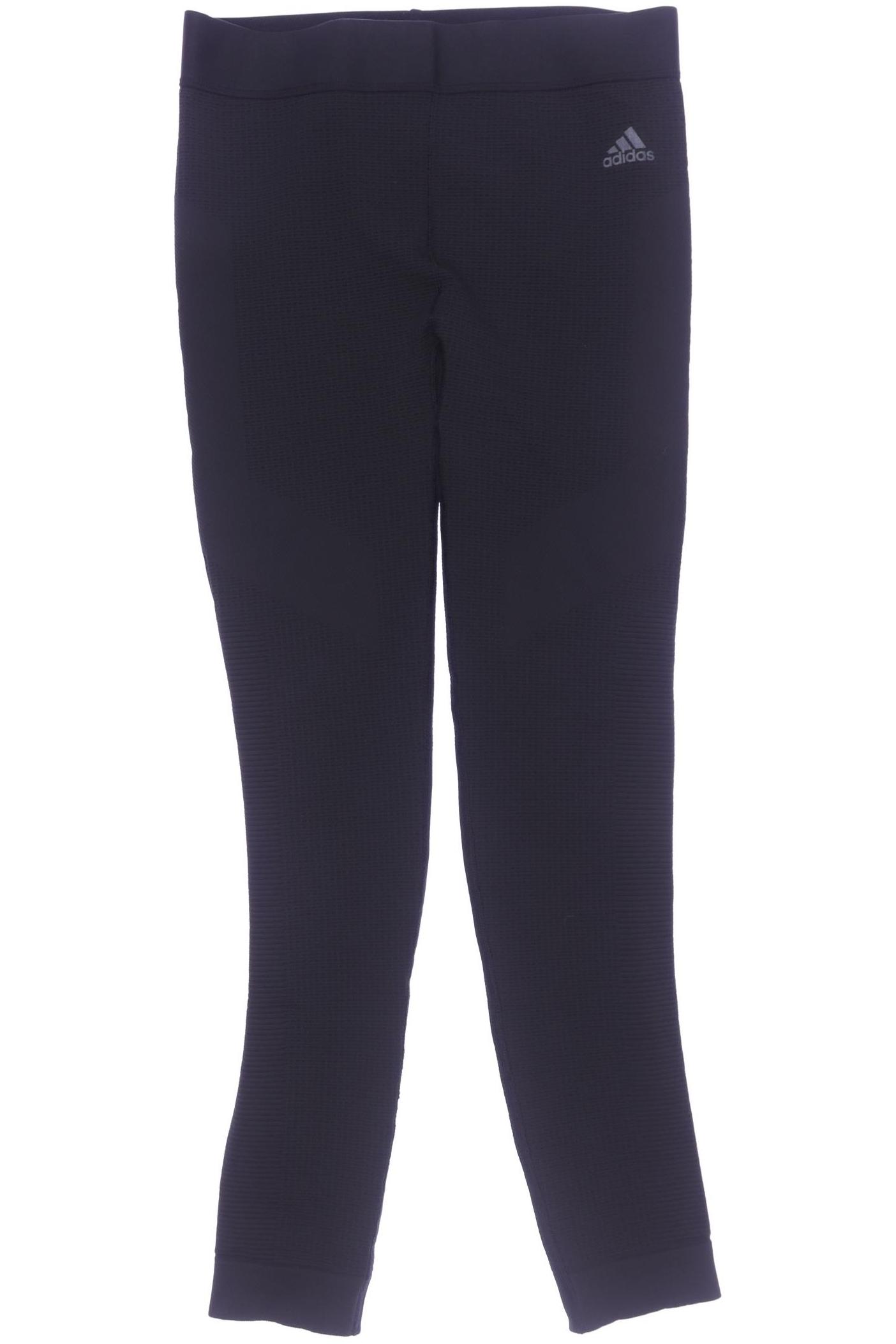 

adidas Damen Stoffhose, schwarz, Gr. 0