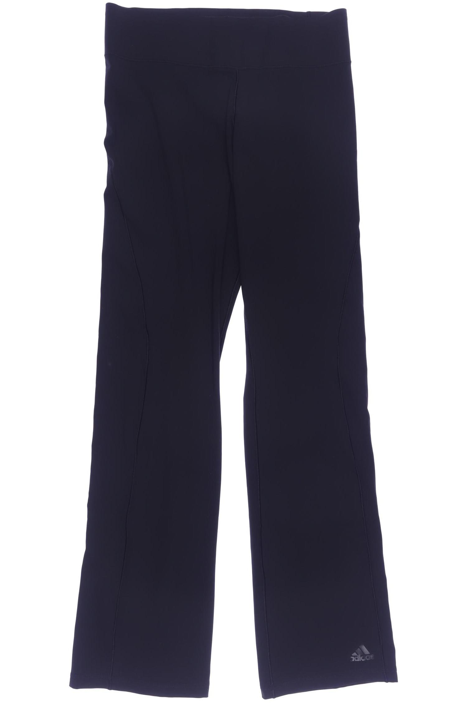

adidas Damen Stoffhose, schwarz, Gr. 0