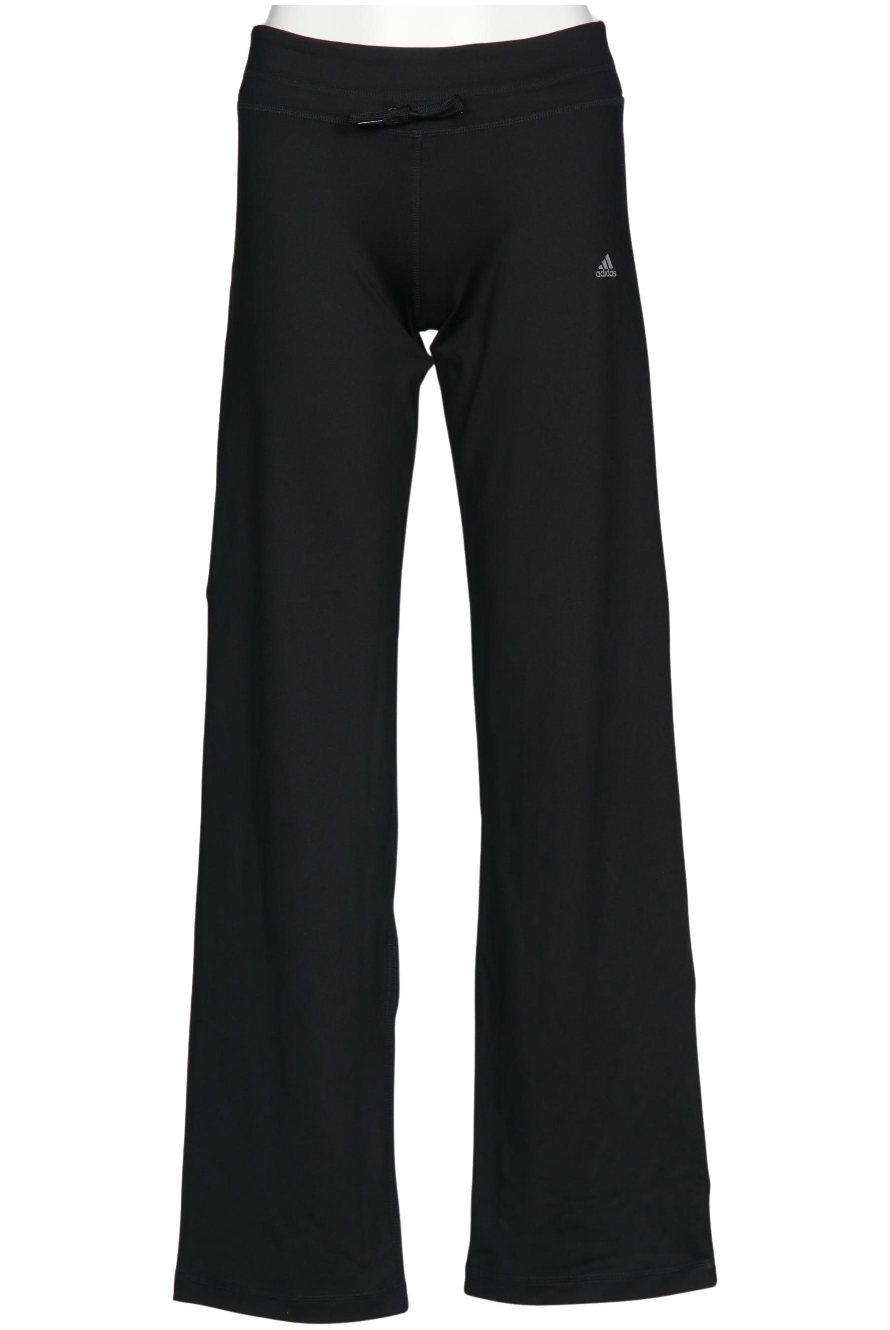 

adidas Damen Stoffhose, schwarz, Gr. 0