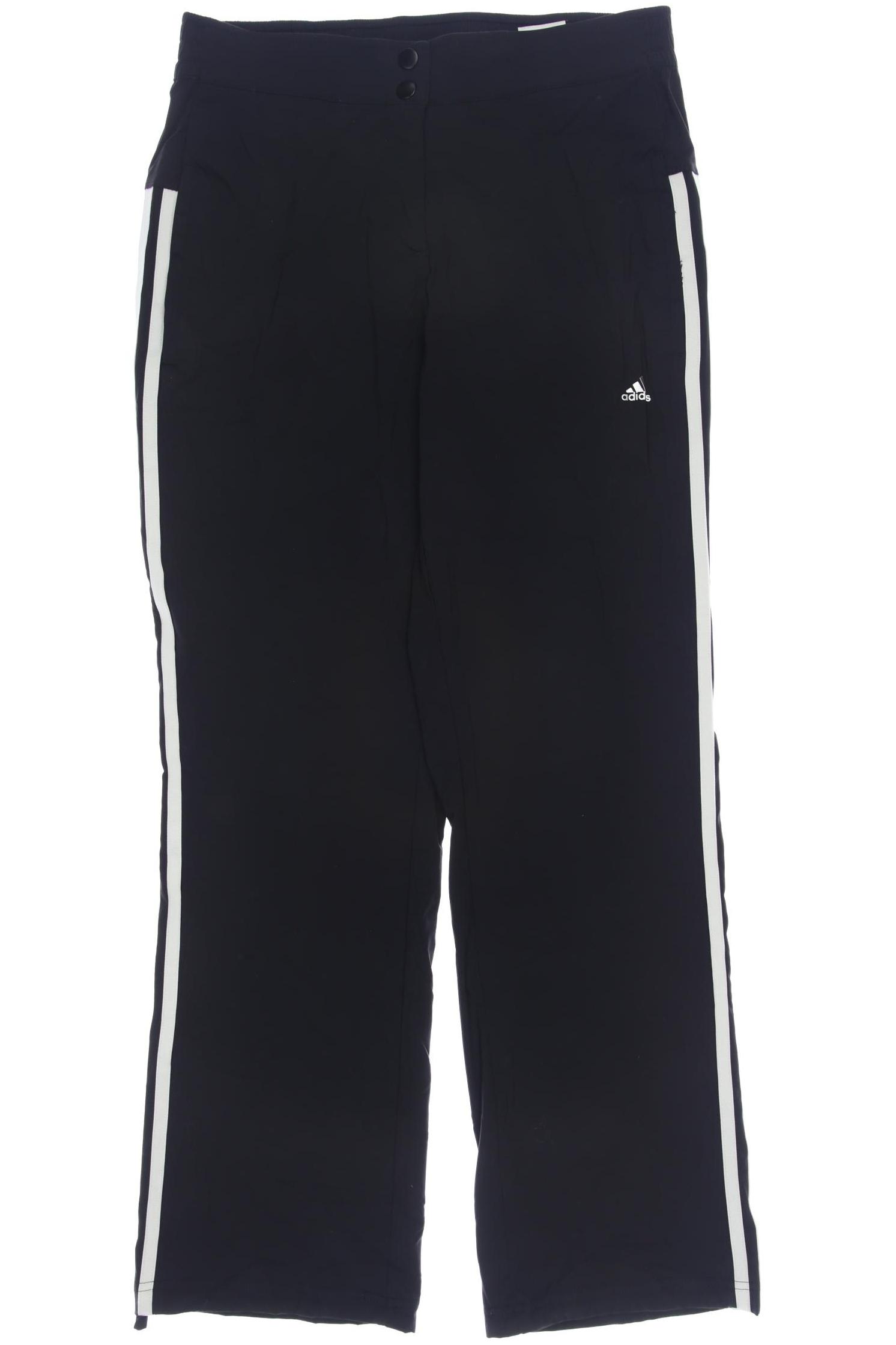 

adidas Damen Stoffhose, schwarz, Gr. 34