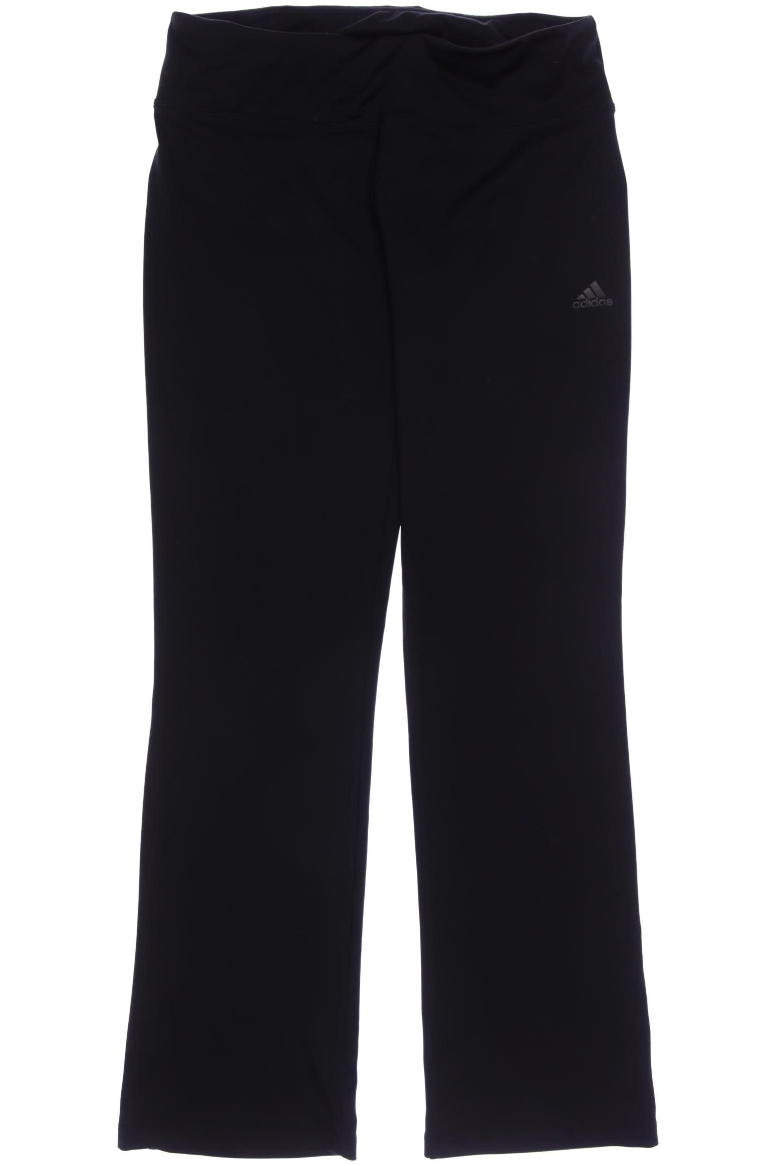 

adidas Damen Stoffhose, schwarz, Gr. 0