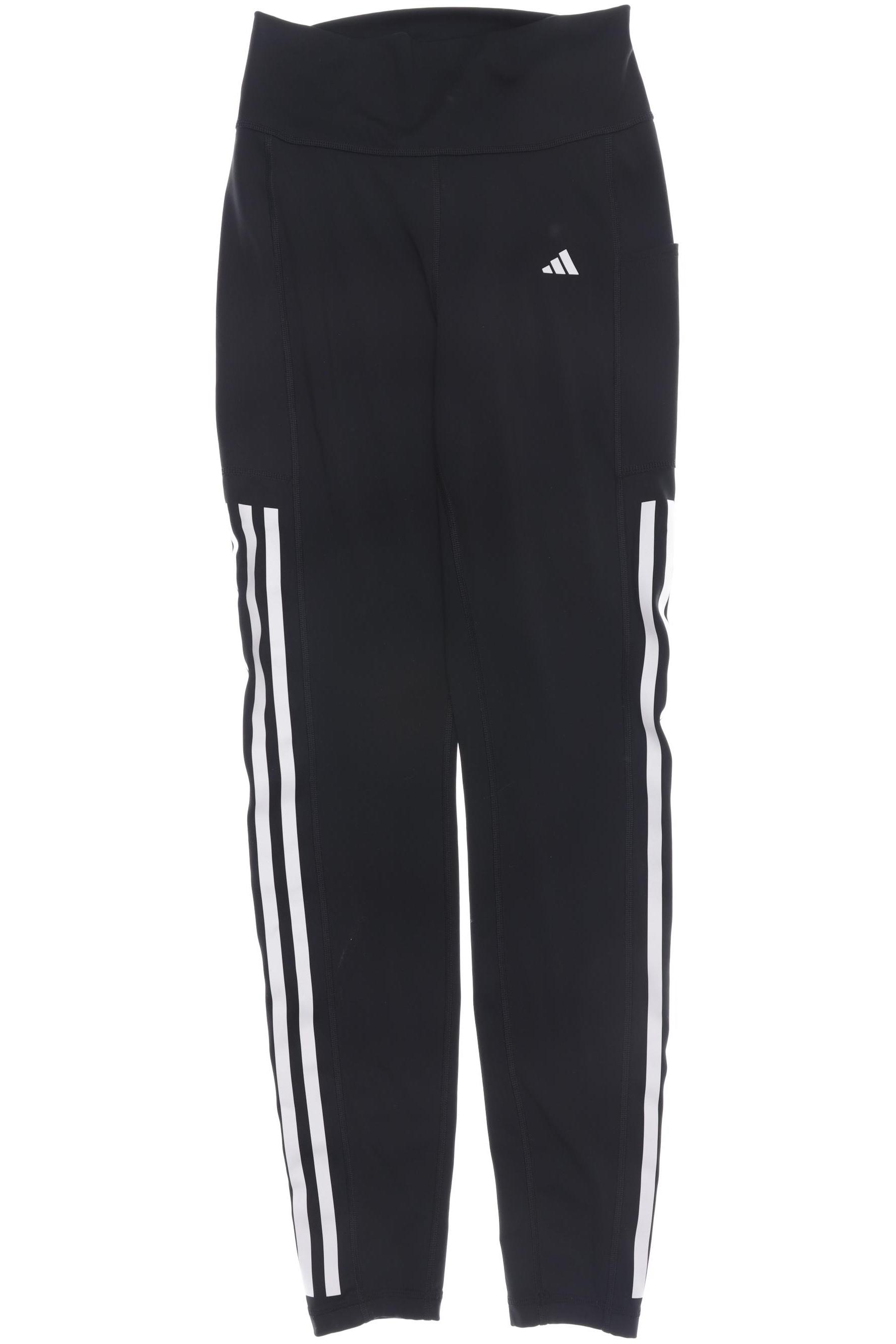 

adidas Damen Stoffhose, schwarz, Gr. 0