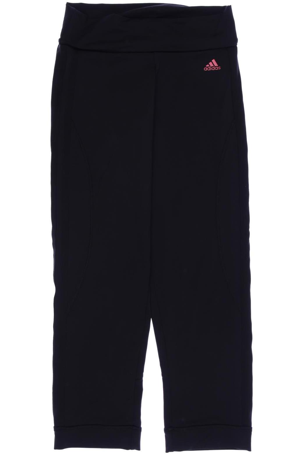 

adidas Damen Stoffhose, schwarz, Gr. 36