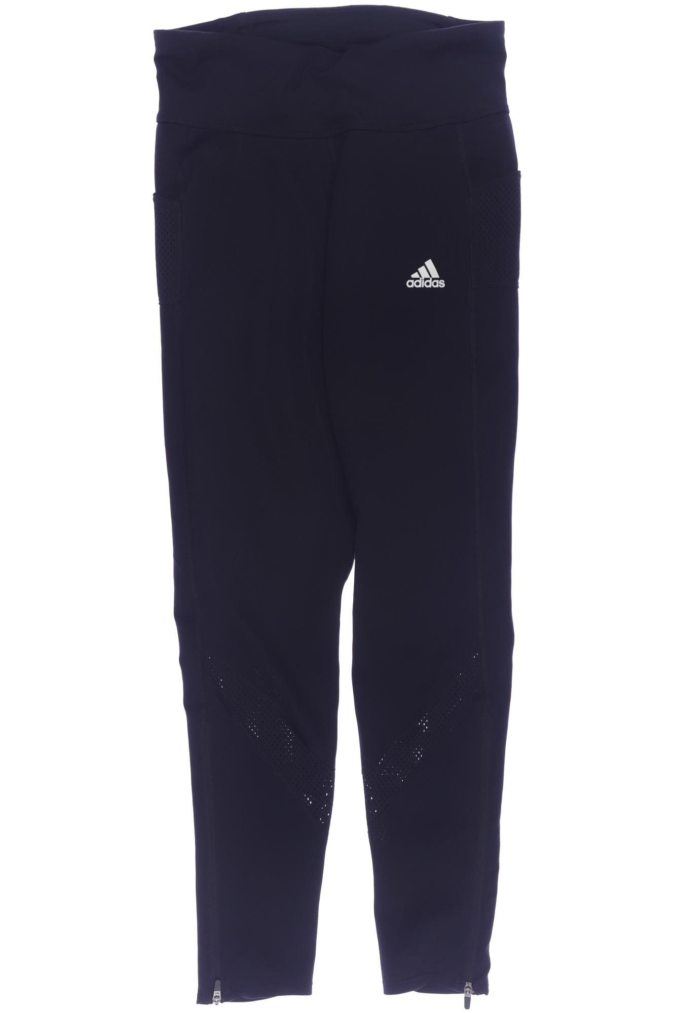 

adidas Damen Stoffhose, schwarz, Gr. 0