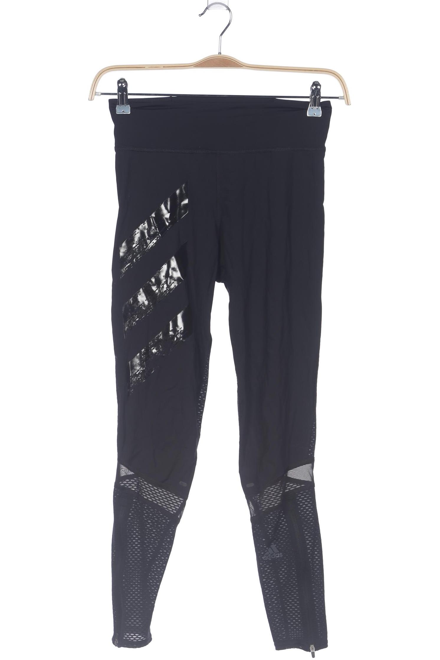 

adidas Damen Stoffhose, schwarz, Gr. 0
