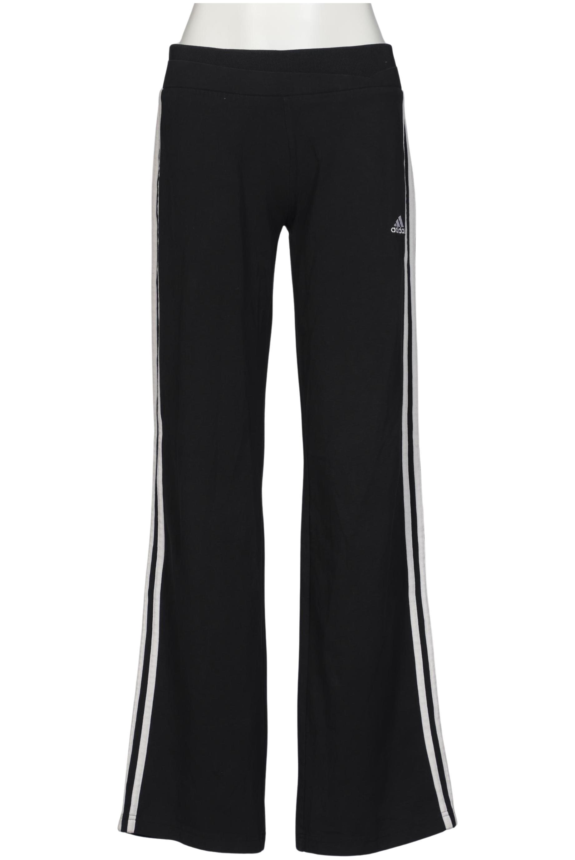 

adidas Damen Stoffhose, schwarz, Gr. 38