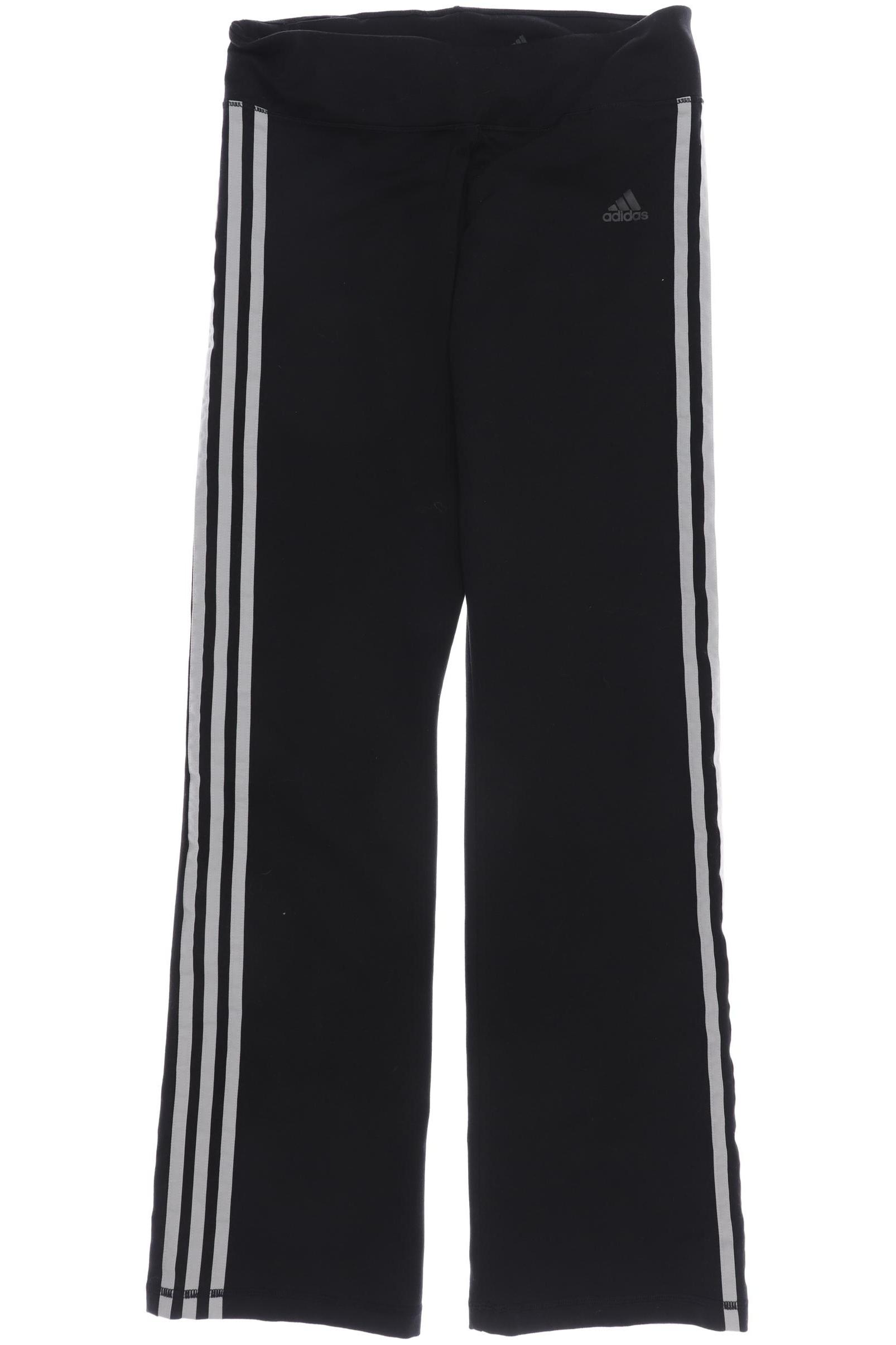 

adidas Damen Stoffhose, schwarz, Gr. 0