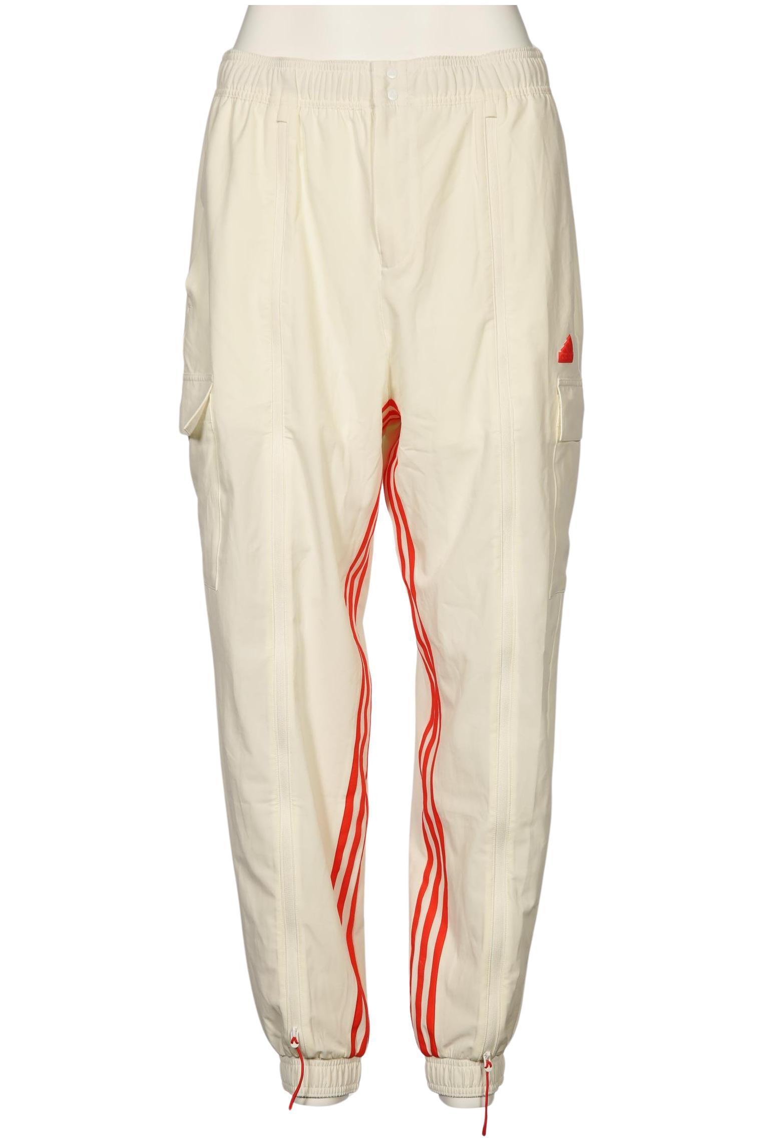 

adidas Damen Stoffhose, cremeweiß, Gr. 0