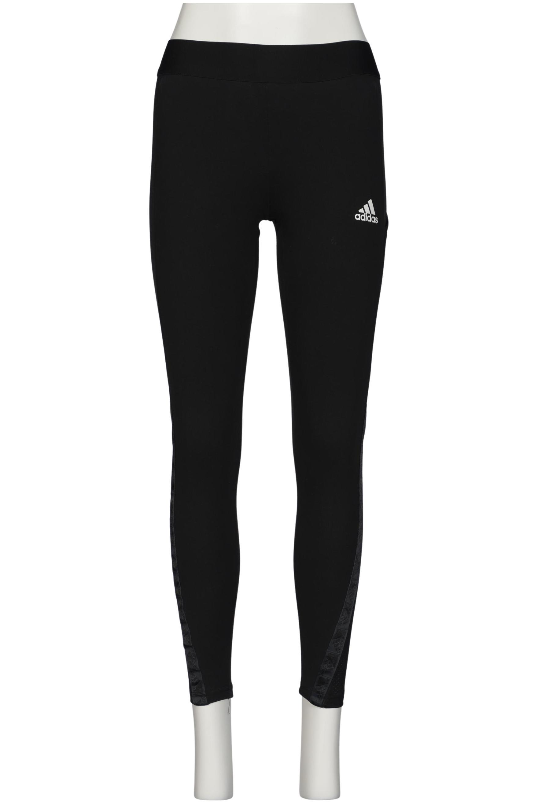 

adidas Damen Stoffhose, schwarz, Gr. 0