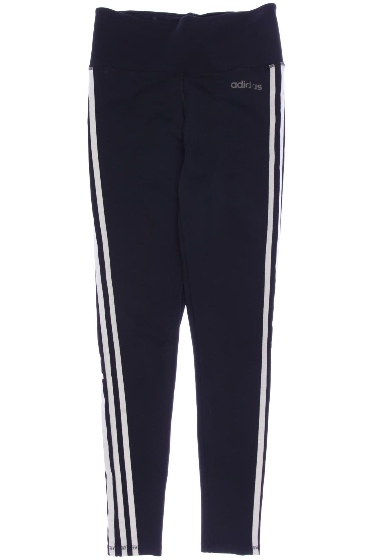 

adidas Damen Stoffhose, schwarz, Gr. 0