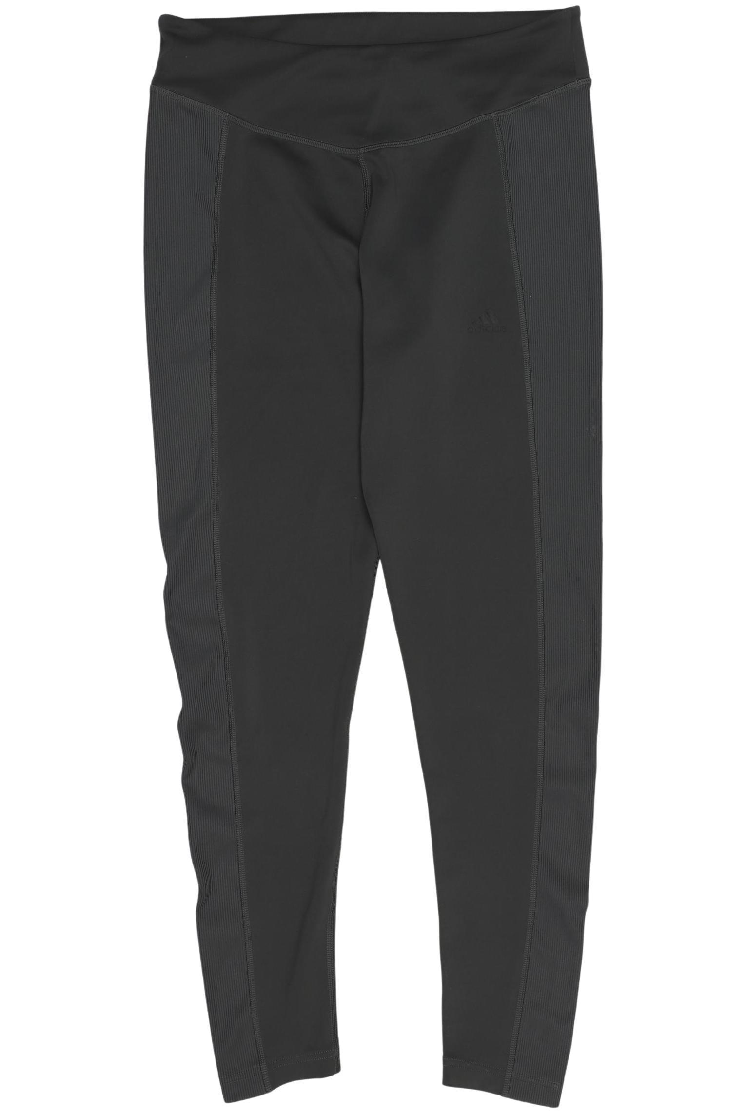 

adidas Damen Stoffhose, grau, Gr. 0