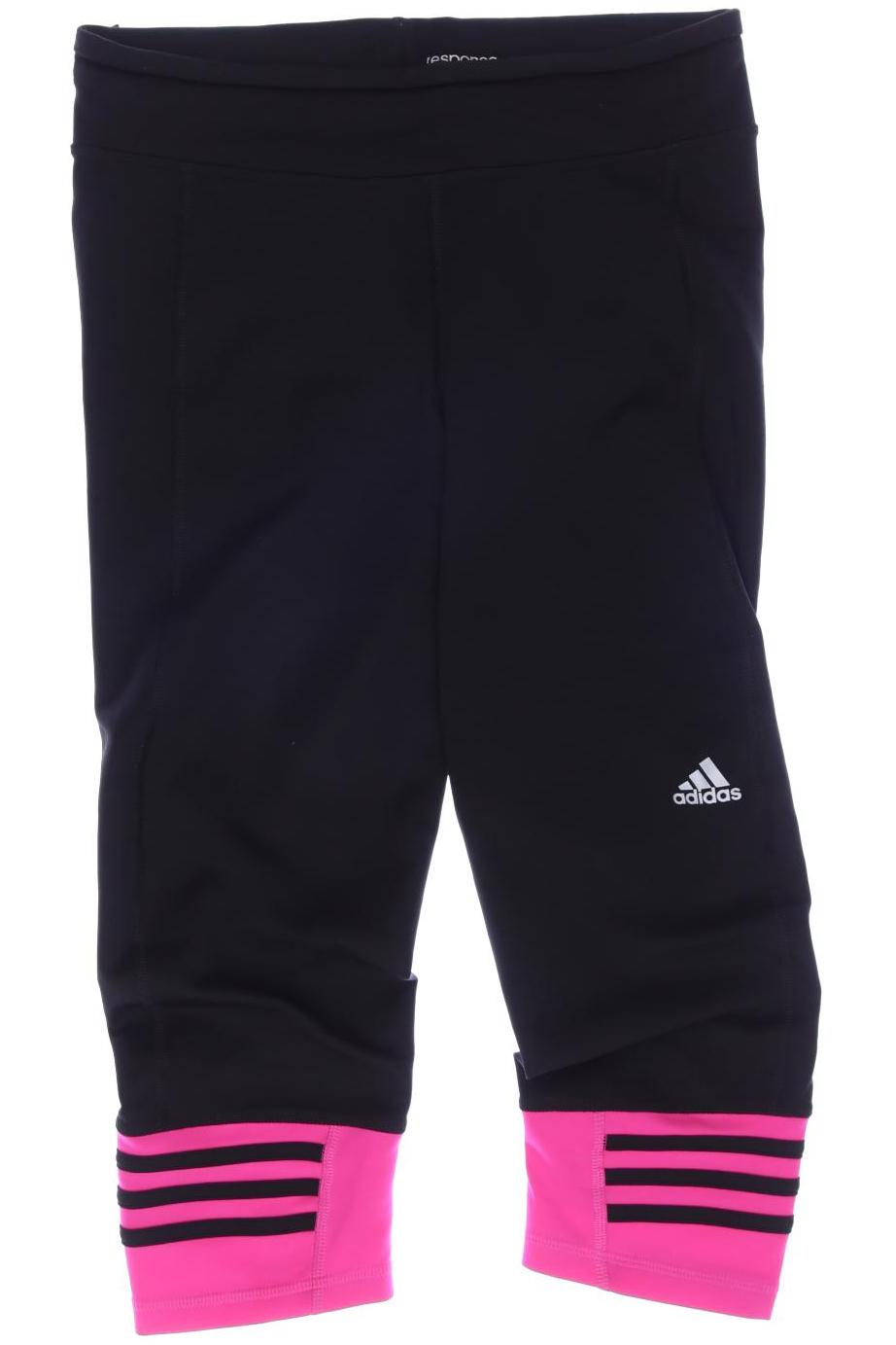

adidas Damen Stoffhose, schwarz, Gr. 0