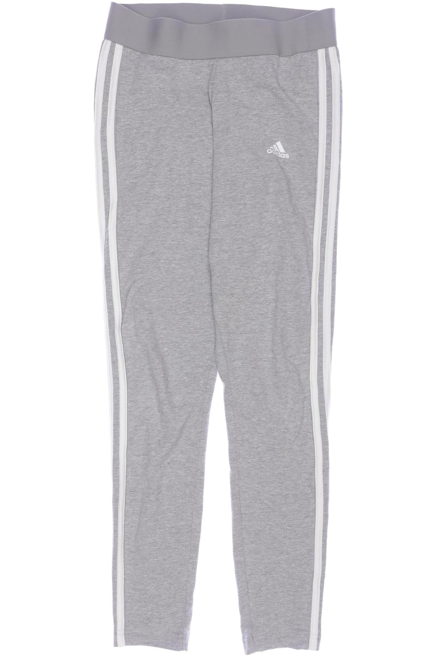 

adidas Damen Stoffhose, grau, Gr. 0