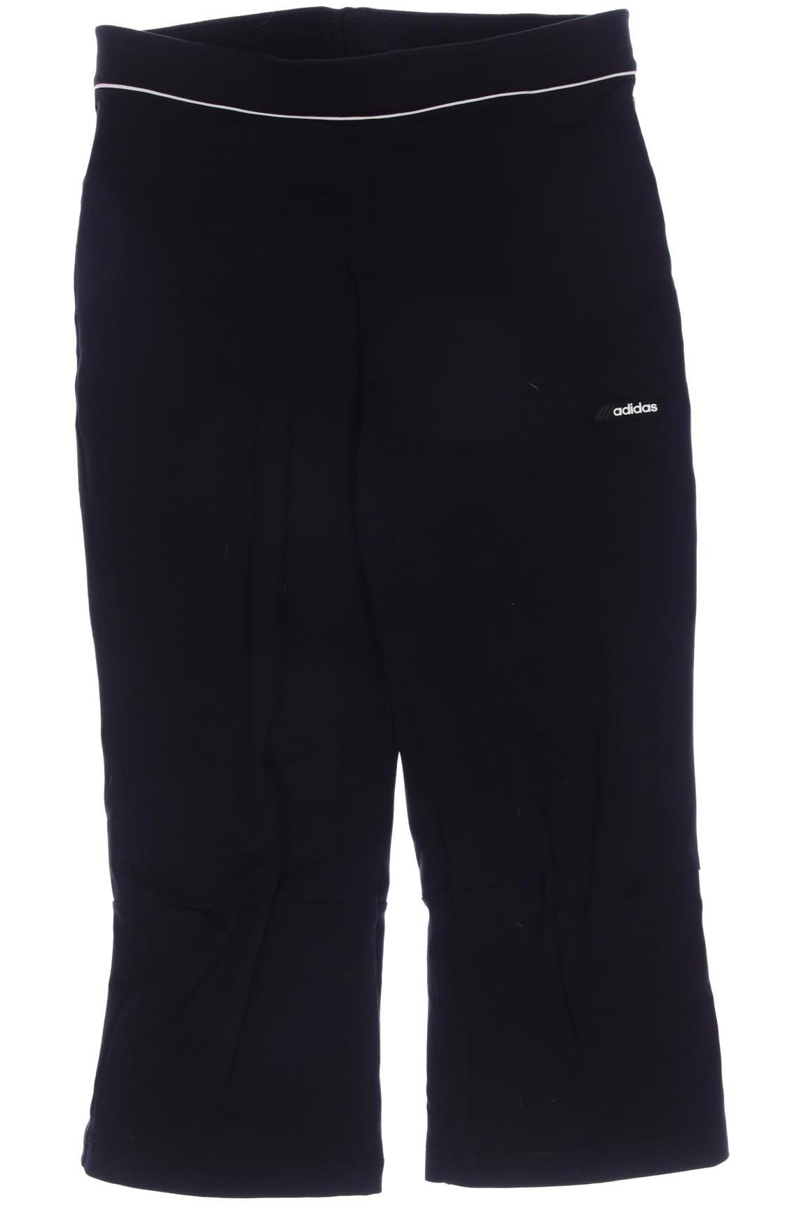 

adidas Damen Stoffhose, schwarz, Gr. 42
