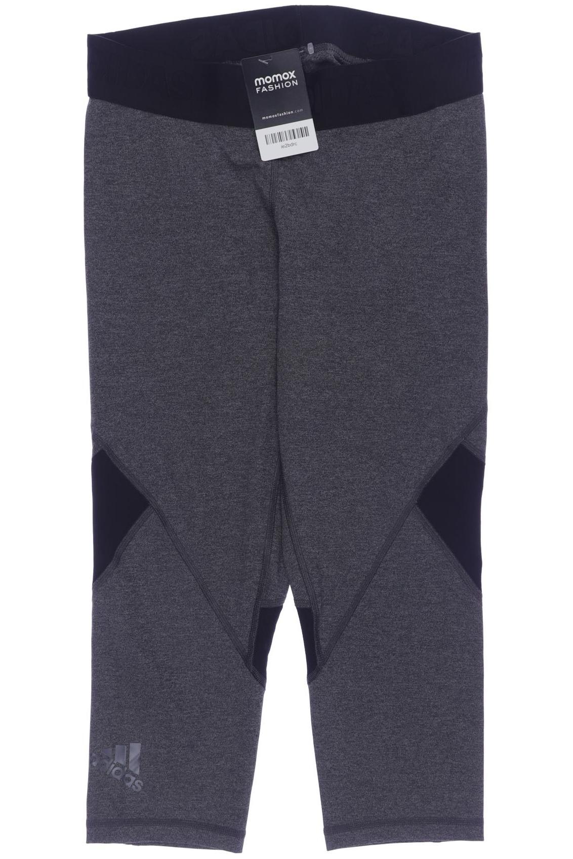 

adidas Damen Stoffhose, grau, Gr. 0