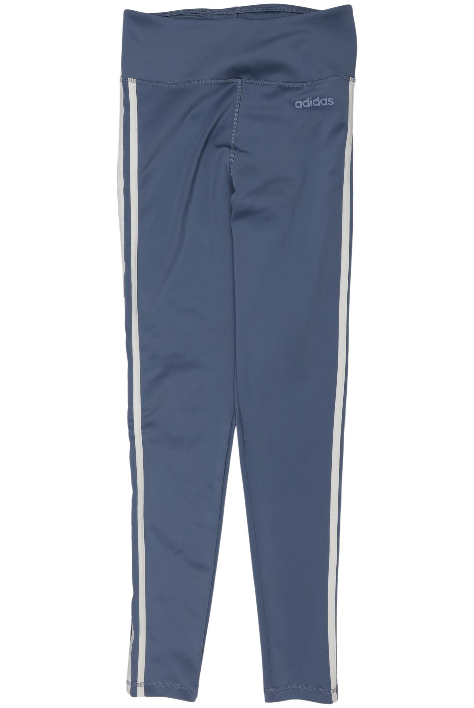 

adidas Damen Stoffhose, blau, Gr. 0