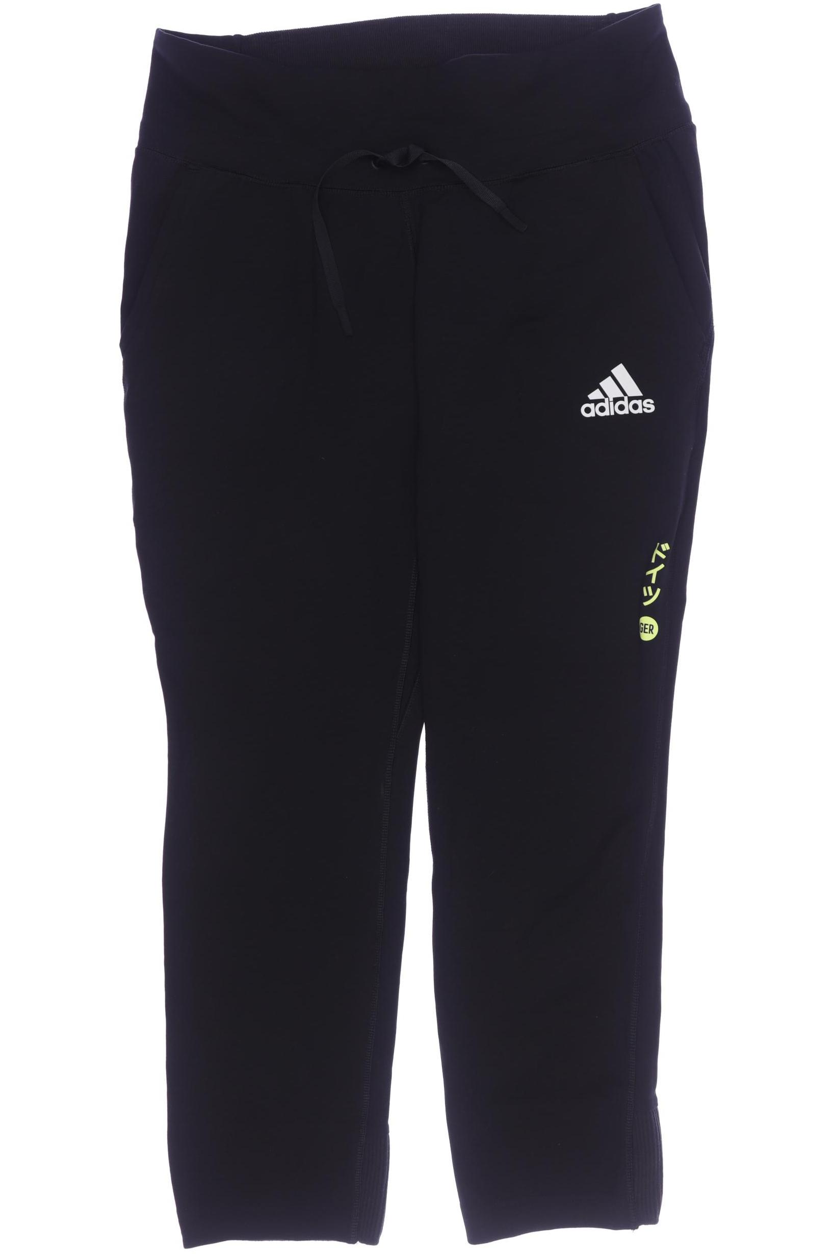 

adidas Damen Stoffhose, schwarz, Gr. 46