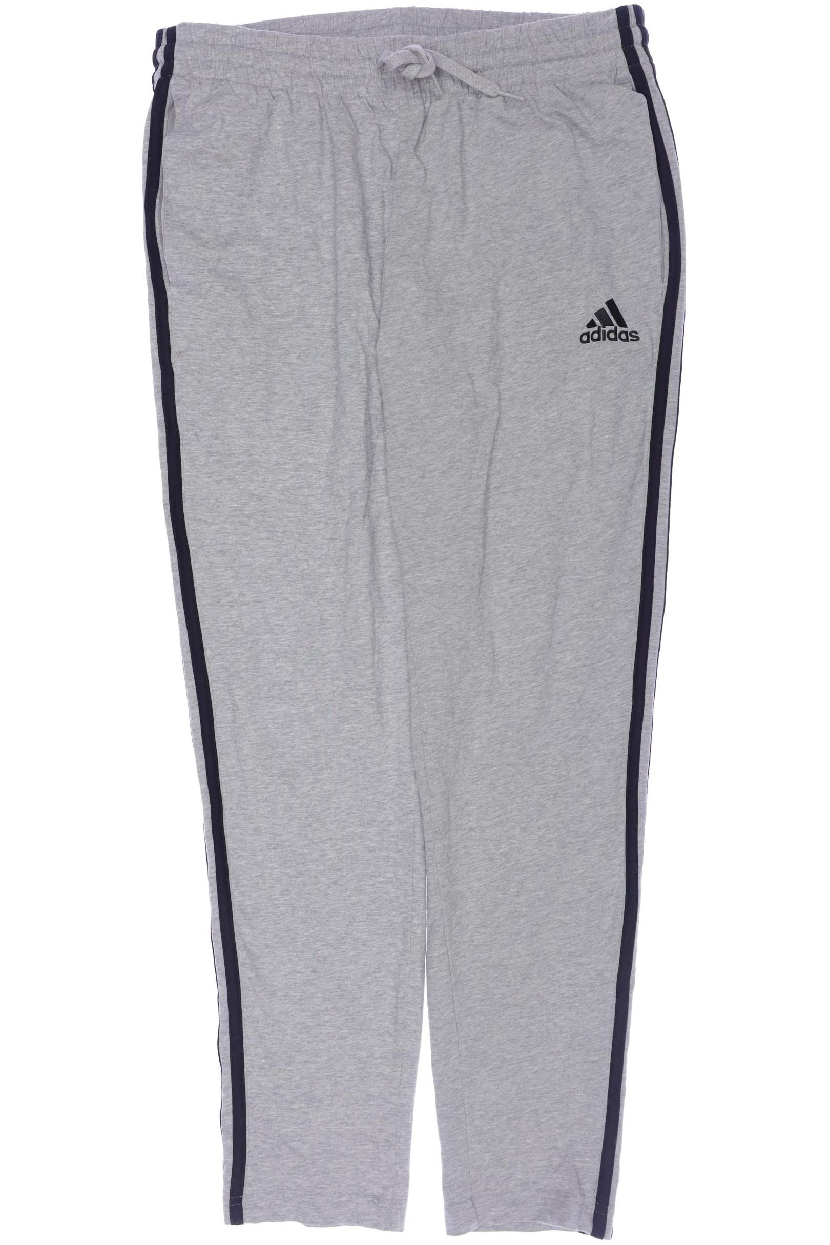 

adidas Damen Stoffhose, grau, Gr. 0