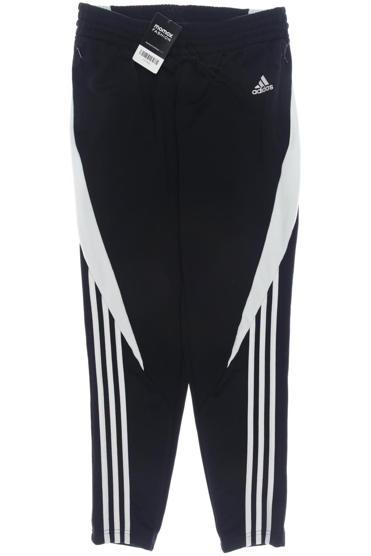 

adidas Damen Stoffhose, schwarz, Gr. 34