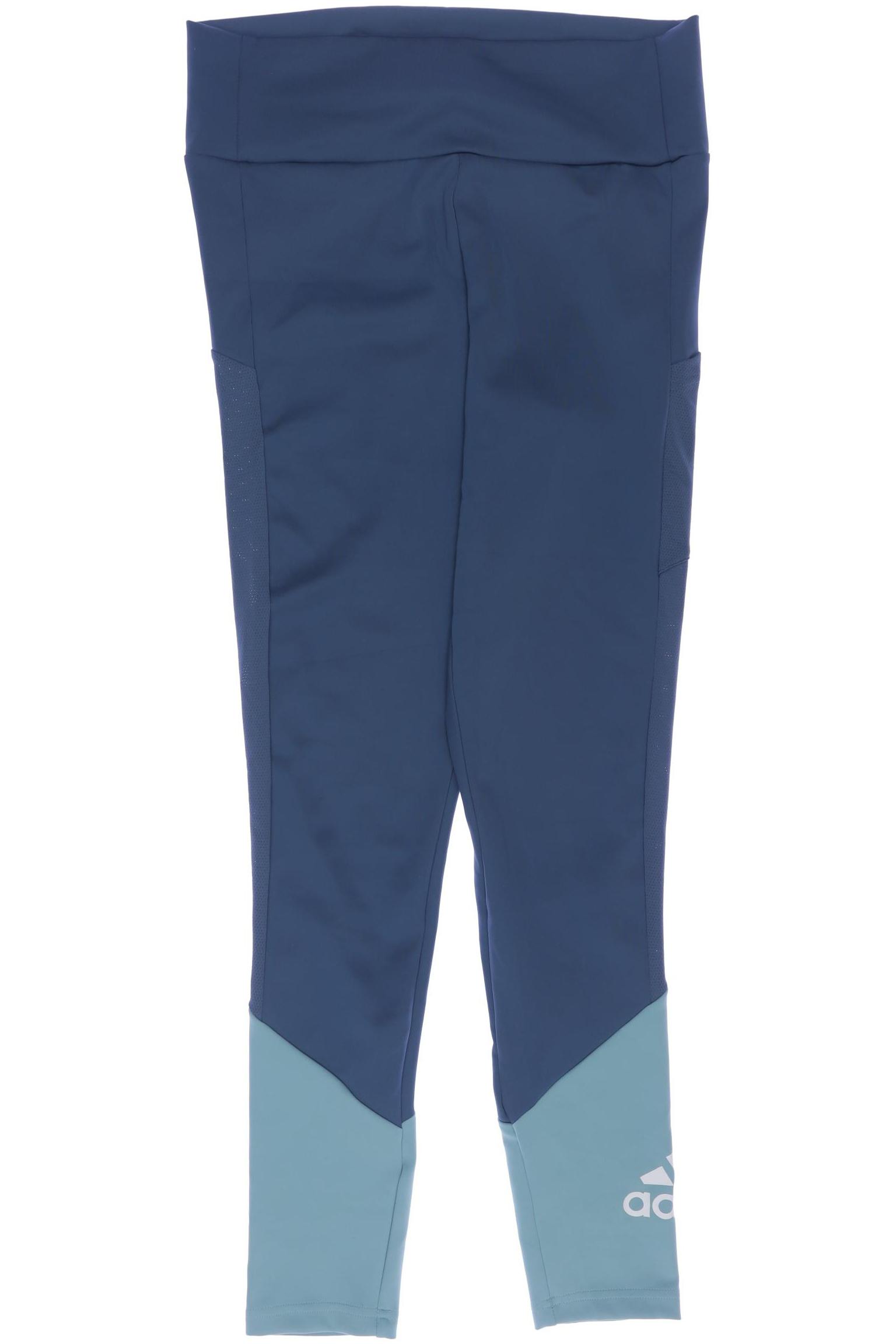 

adidas Damen Stoffhose, blau, Gr. 0