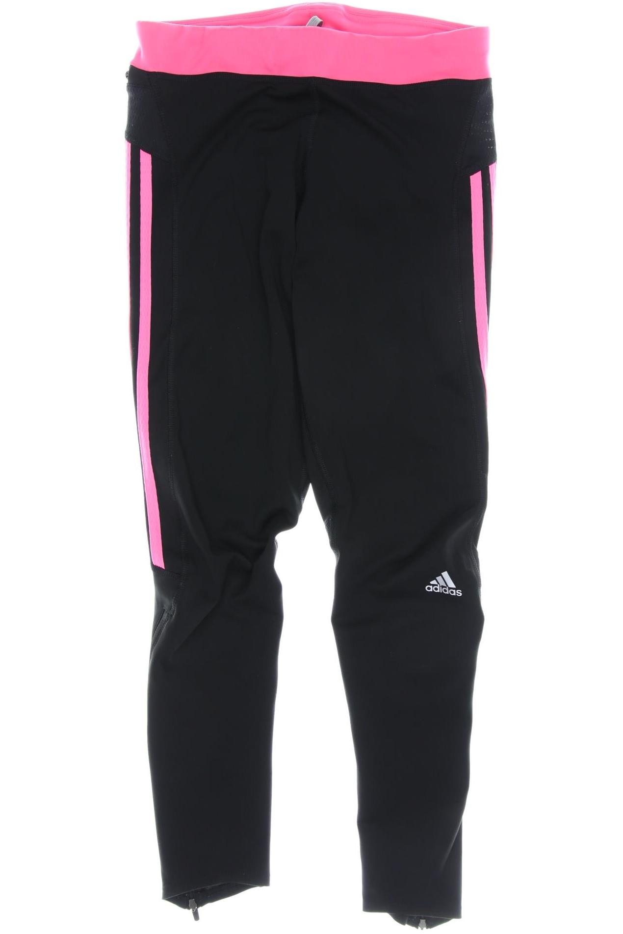 

adidas Damen Stoffhose, schwarz, Gr. 38