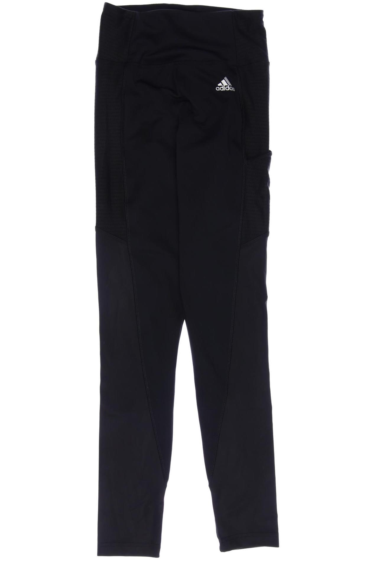 

adidas Damen Stoffhose, schwarz, Gr. 0