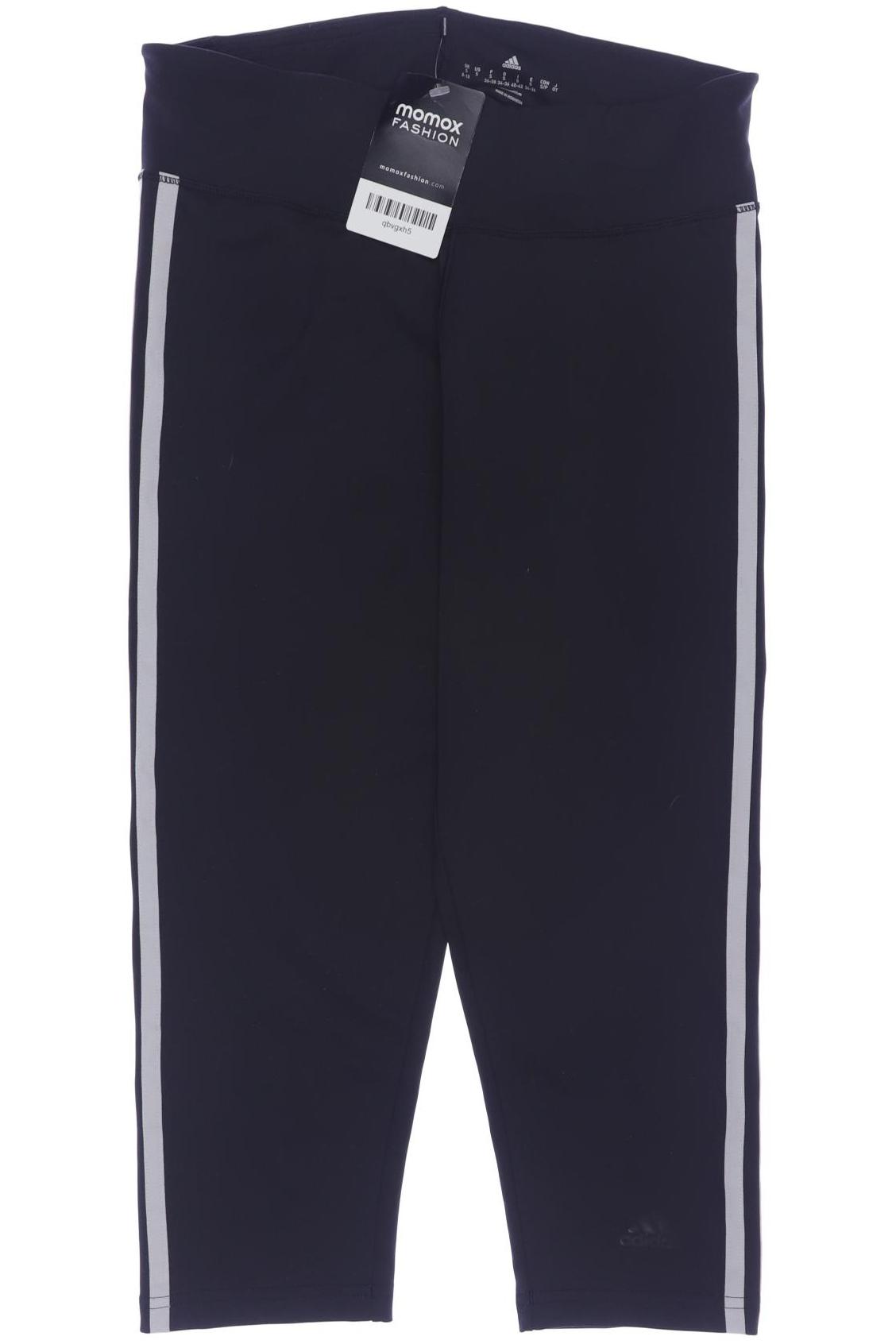 

adidas Damen Stoffhose, schwarz, Gr. 0