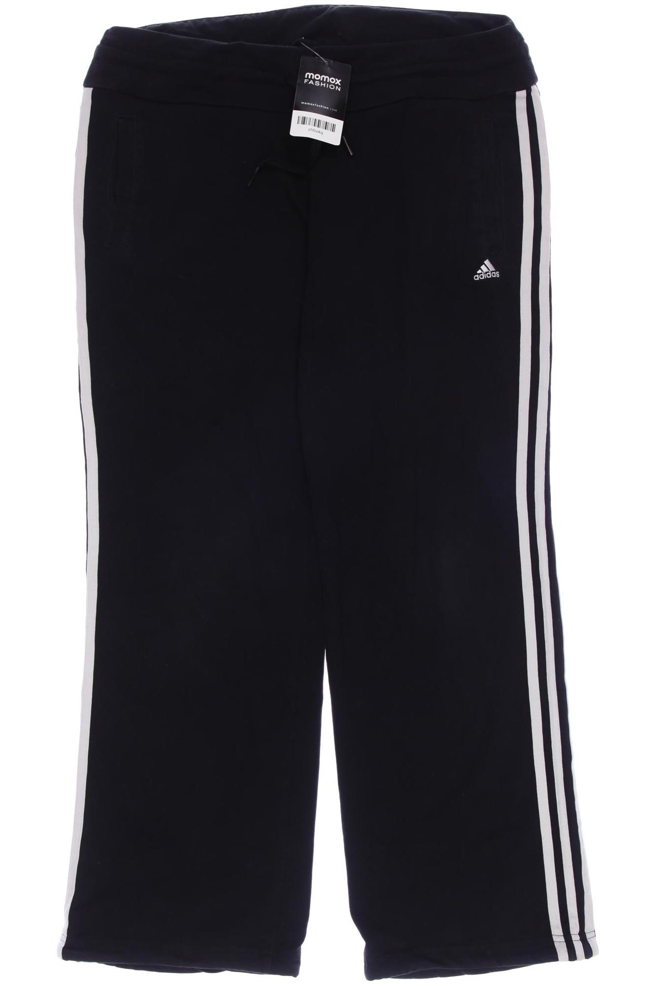 

adidas Damen Stoffhose, schwarz, Gr. 38