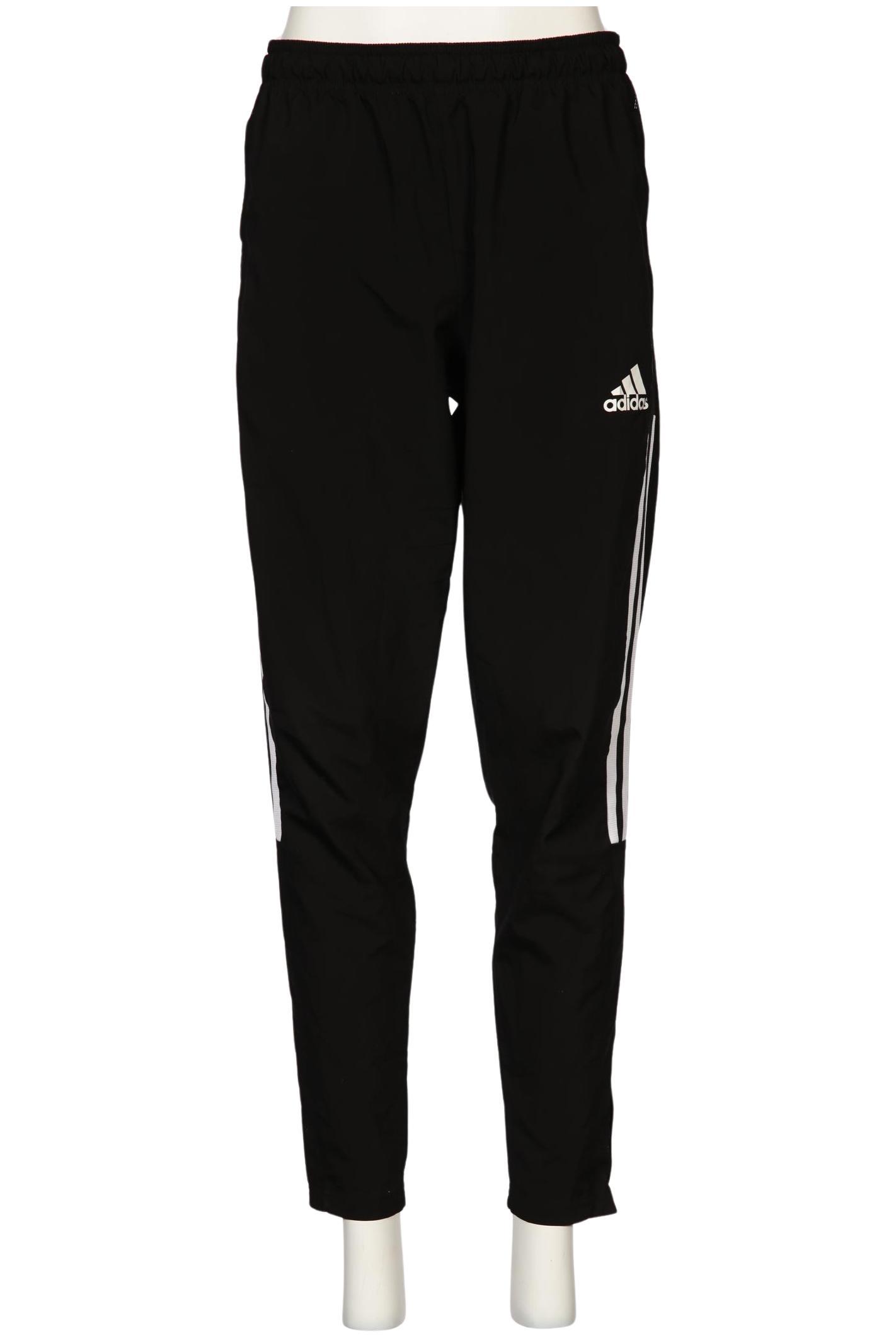 

adidas Damen Stoffhose, schwarz, Gr. 0