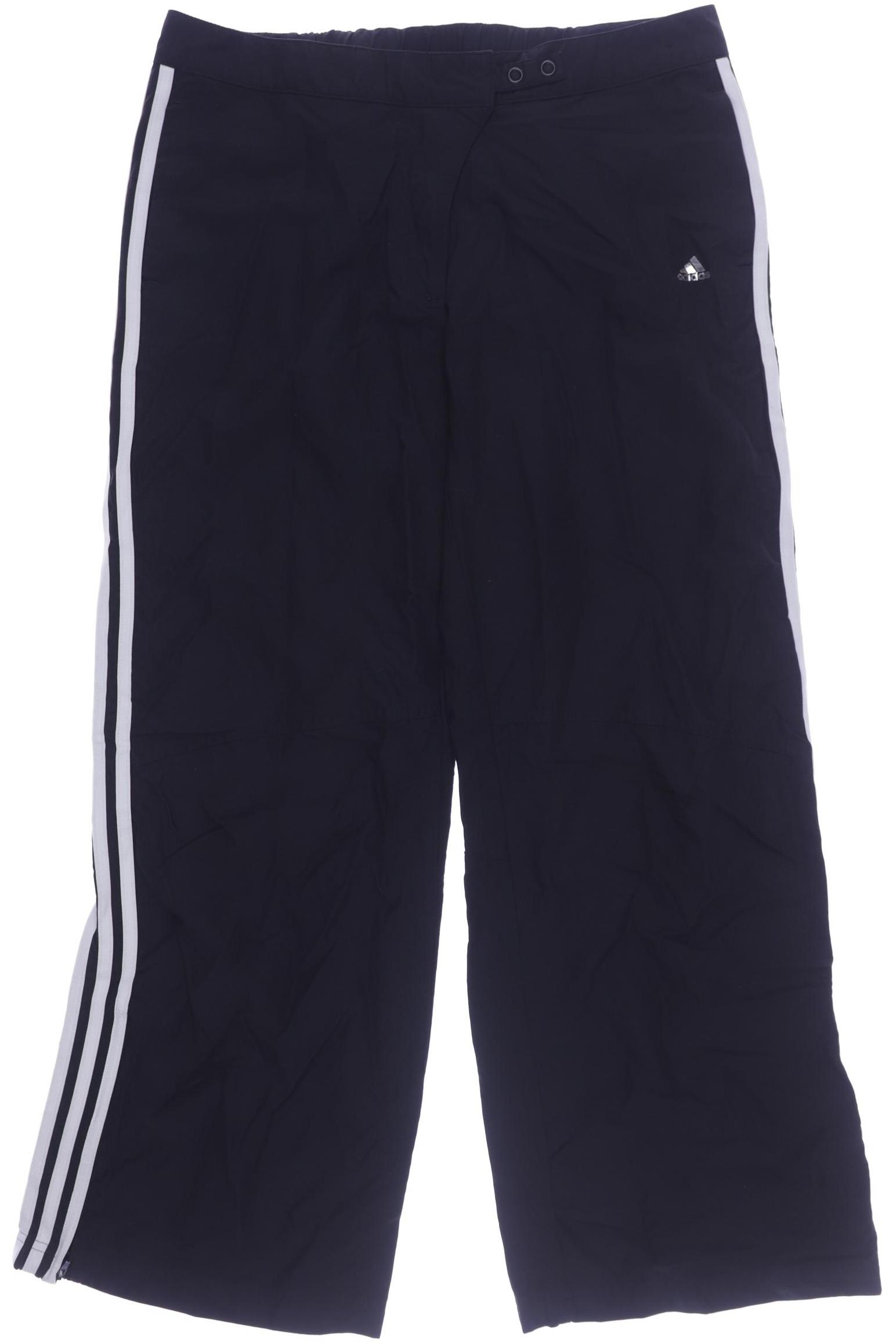 

adidas Damen Stoffhose, schwarz, Gr. 42